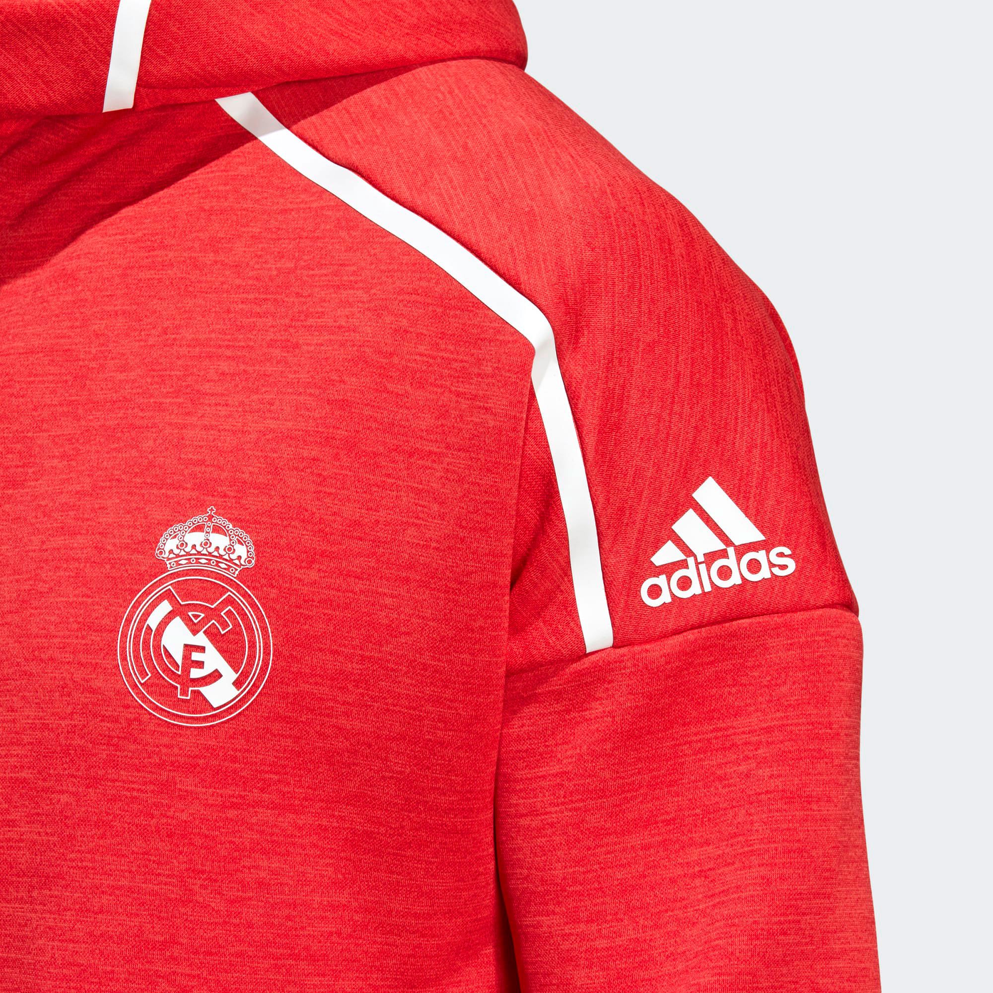 Chaqueta con Capucha de Paseo ZNE Real Madrid 2018/2019 Coral - Fútbol Factory
