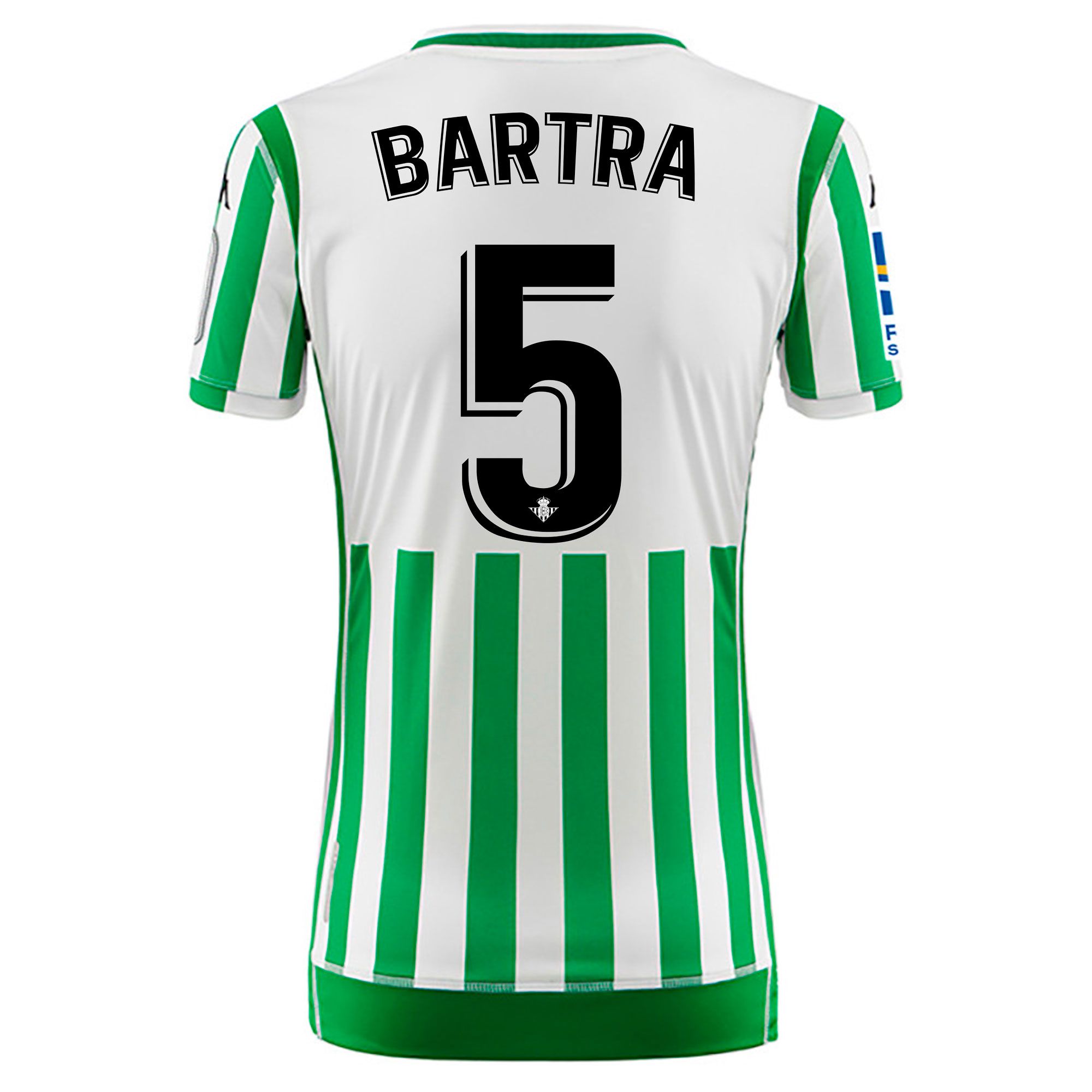 Camiseta 1ª Real Betis Balompié 2018/2019 Mujer Bartra Verde Blanco - Fútbol Factory