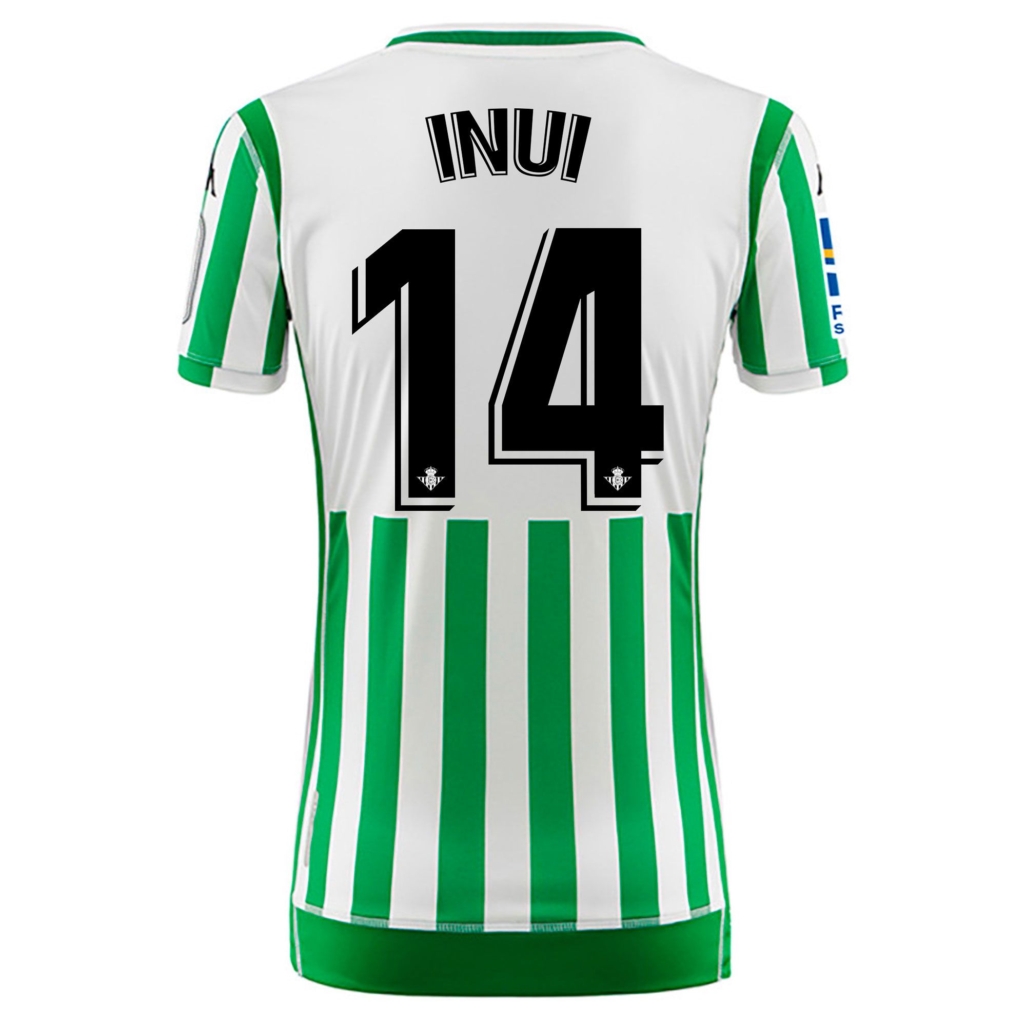 Camiseta 1ª Real Betis Balompié 2018/2019 Mujer Inui Verde Blanco