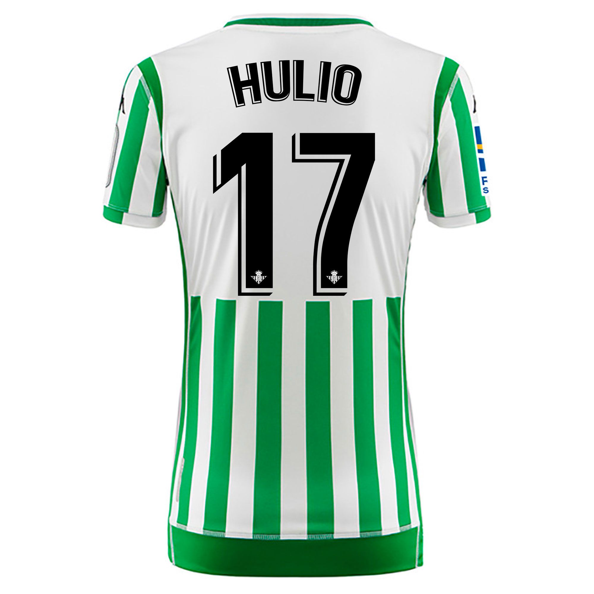 Camiseta 1ª Real Betis Balompié 2018/2019 Mujer Hulio Verde Blanco - Fútbol Factory