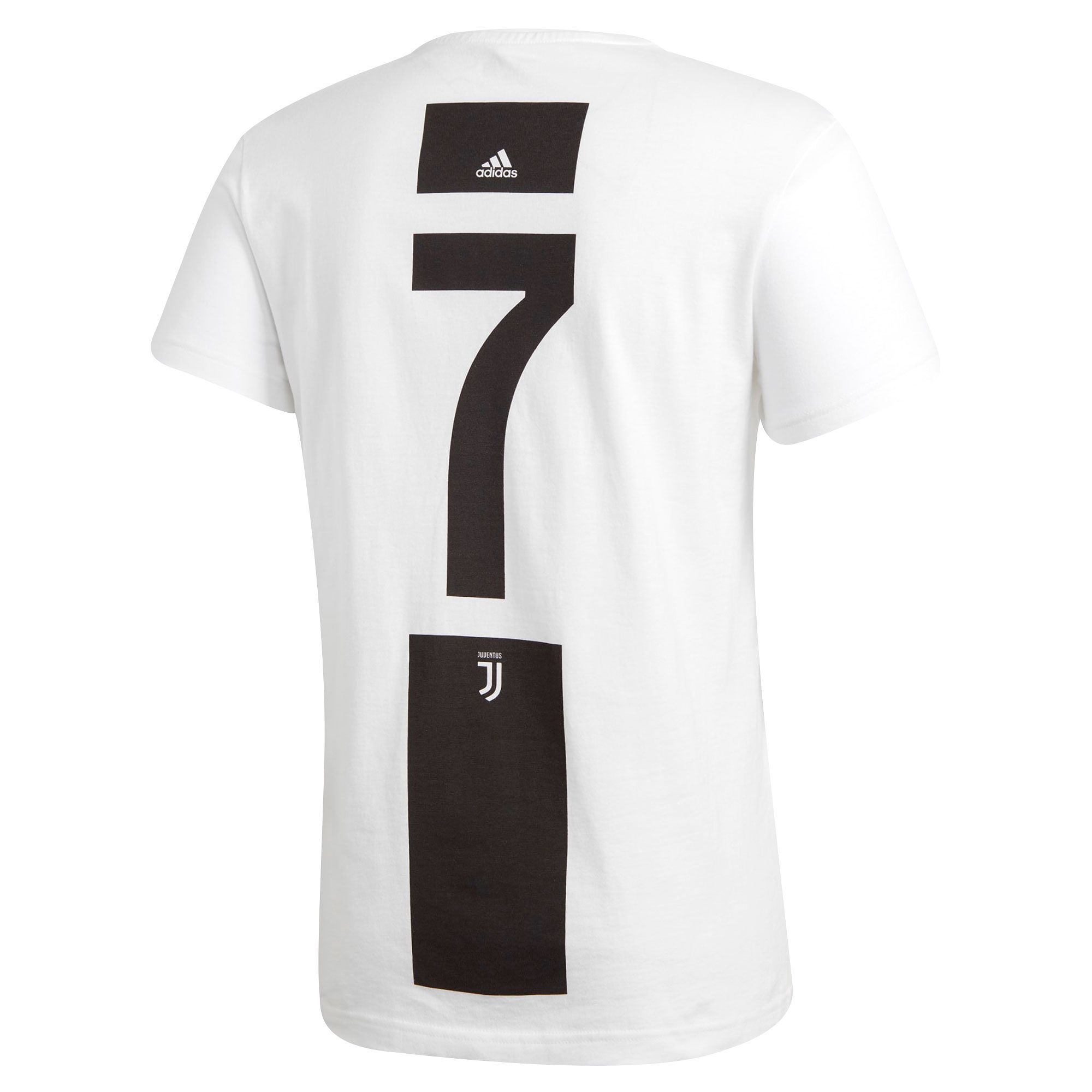 Camiseta Juventus de Turin CR7 Blanco Negro - Fútbol Factory