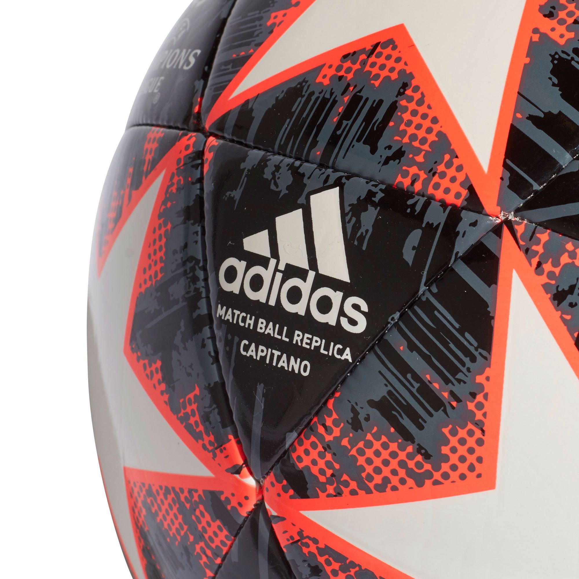 Balón de Fútbol 11 Finale 18 Capitano UCL 2018/2019 Negro Naranja