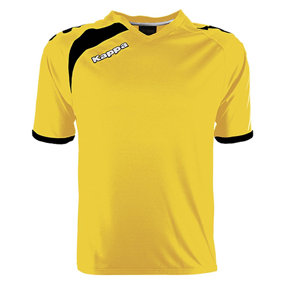 Camiseta Kappa Pavie Amarillo - Fútbol Factory