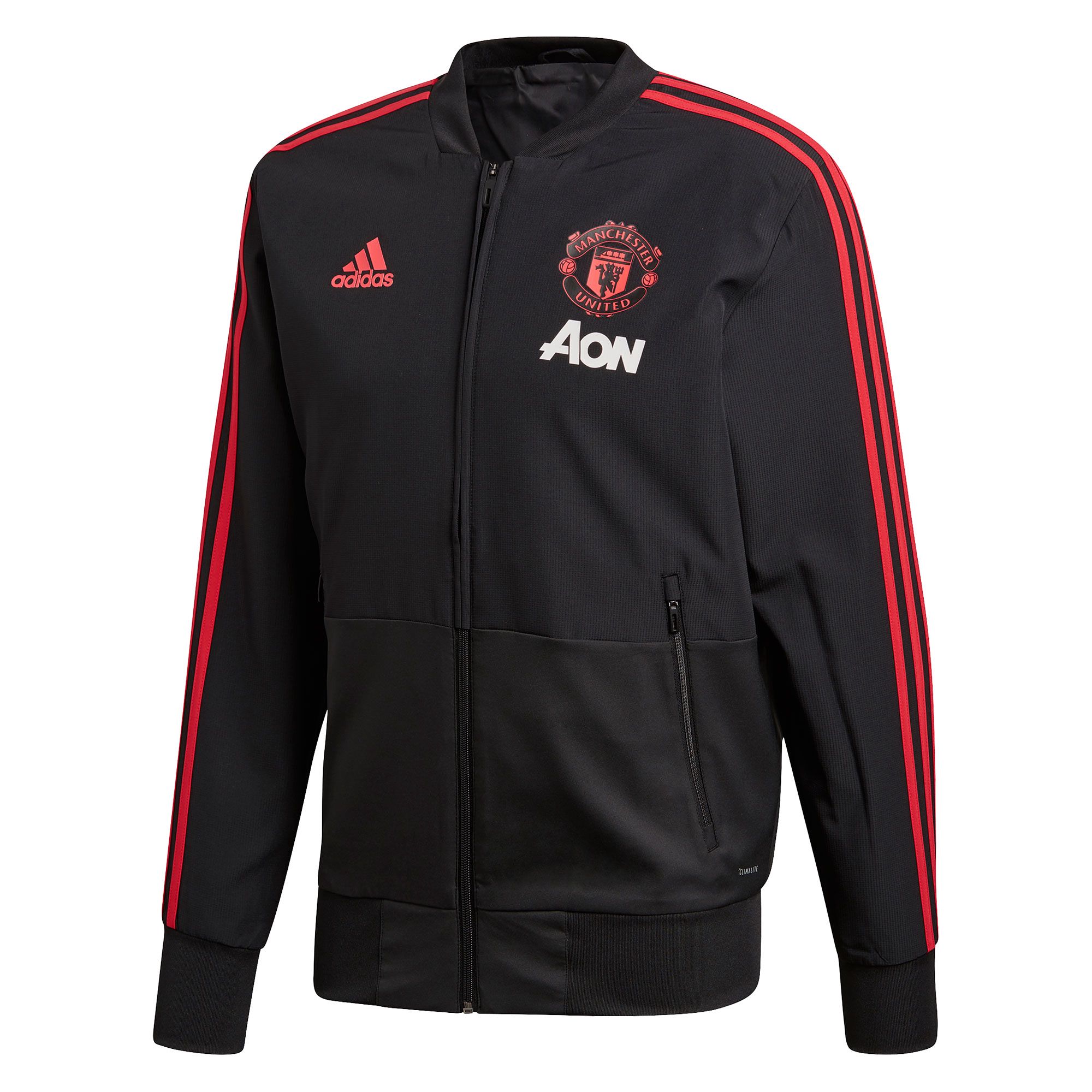 Chándal Pre-Match Manchester United 2018/2019 Negro Chándal Pre-Match Manchester United 2018/2019 Negro - Fútbol Factory