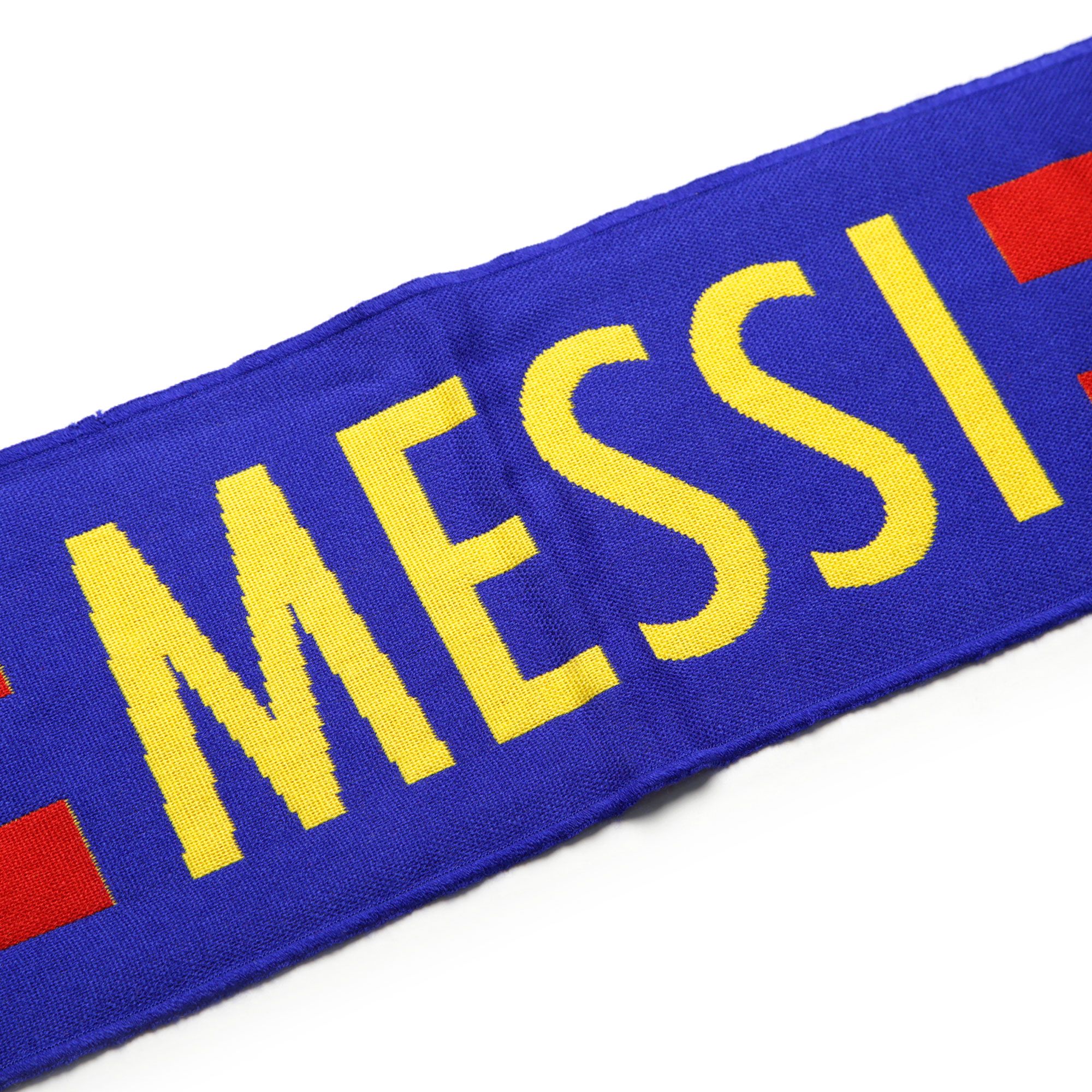 Bufanda Oficial FC Barcelona Messi Azul Granate - Fútbol Factory