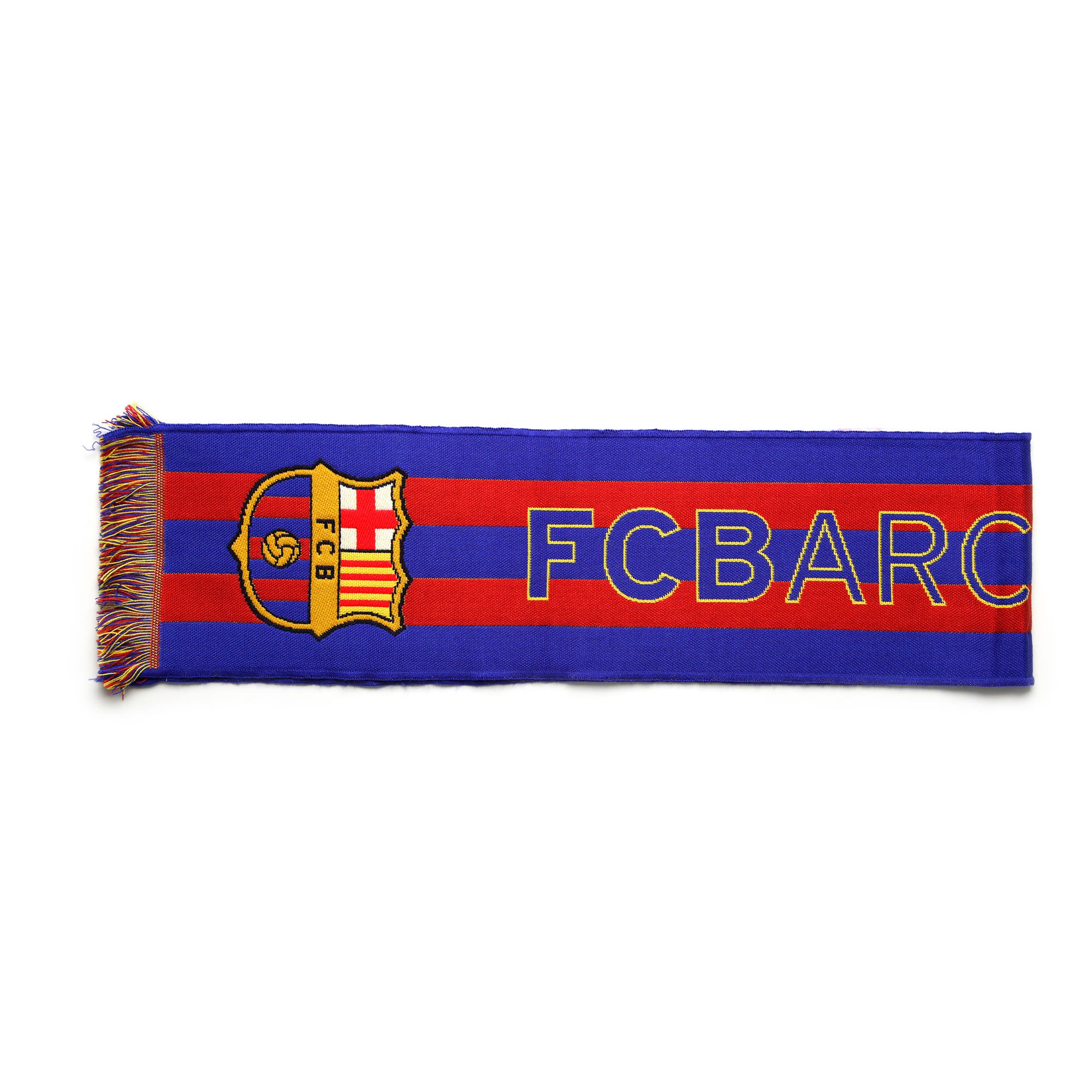 Bufanda Oficial FC Barcelona FCB Azul Granate - Fútbol Factory