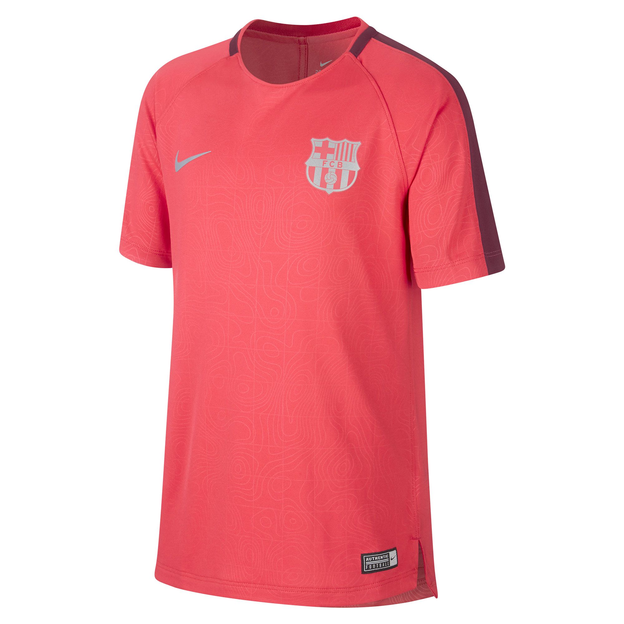 Camiseta Training FC Barcelona Dry Squad 2018/2019 Junior Rosa - Fútbol Factory