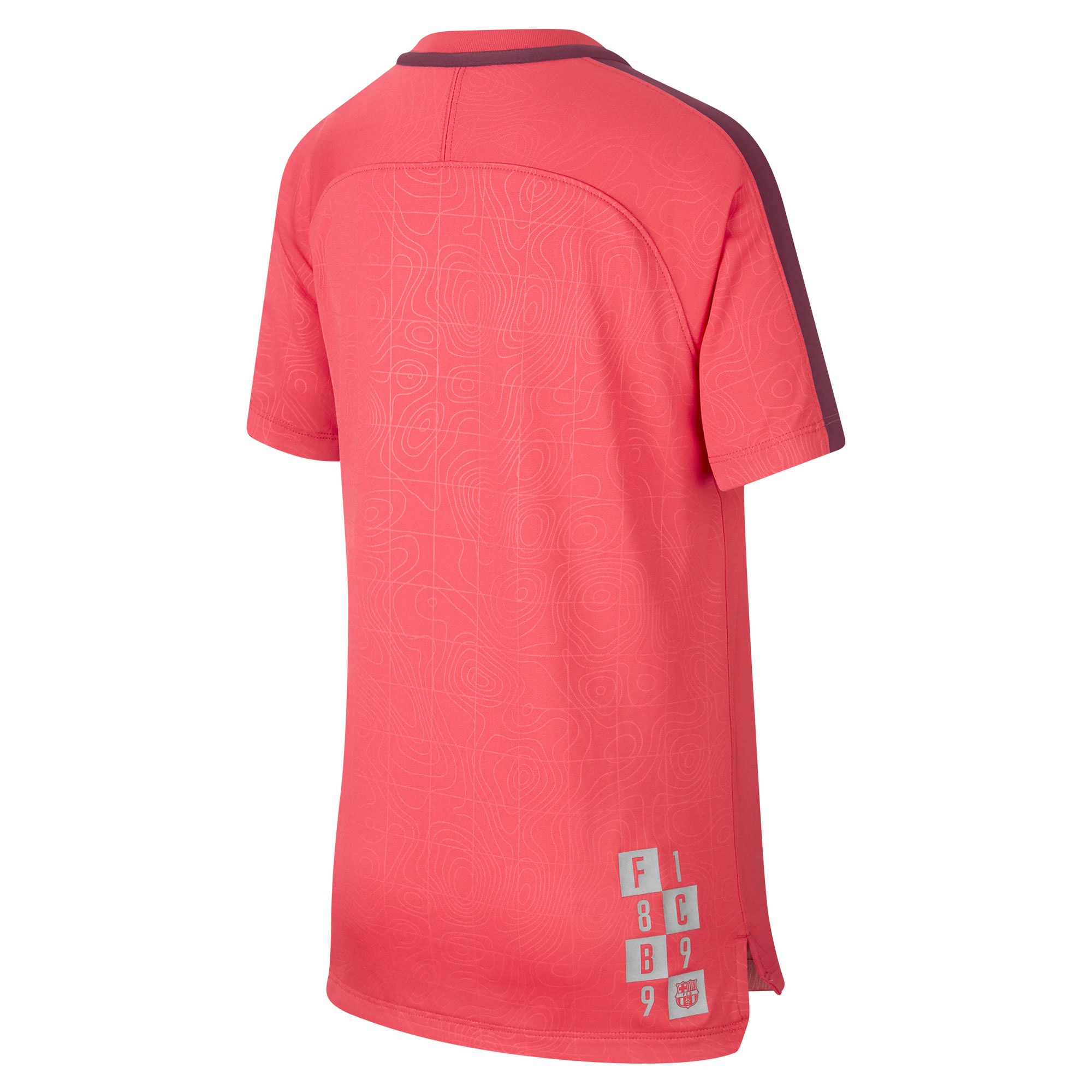 Camiseta Training FC Barcelona Dry Squad 2018/2019 Junior Rosa - Fútbol Factory