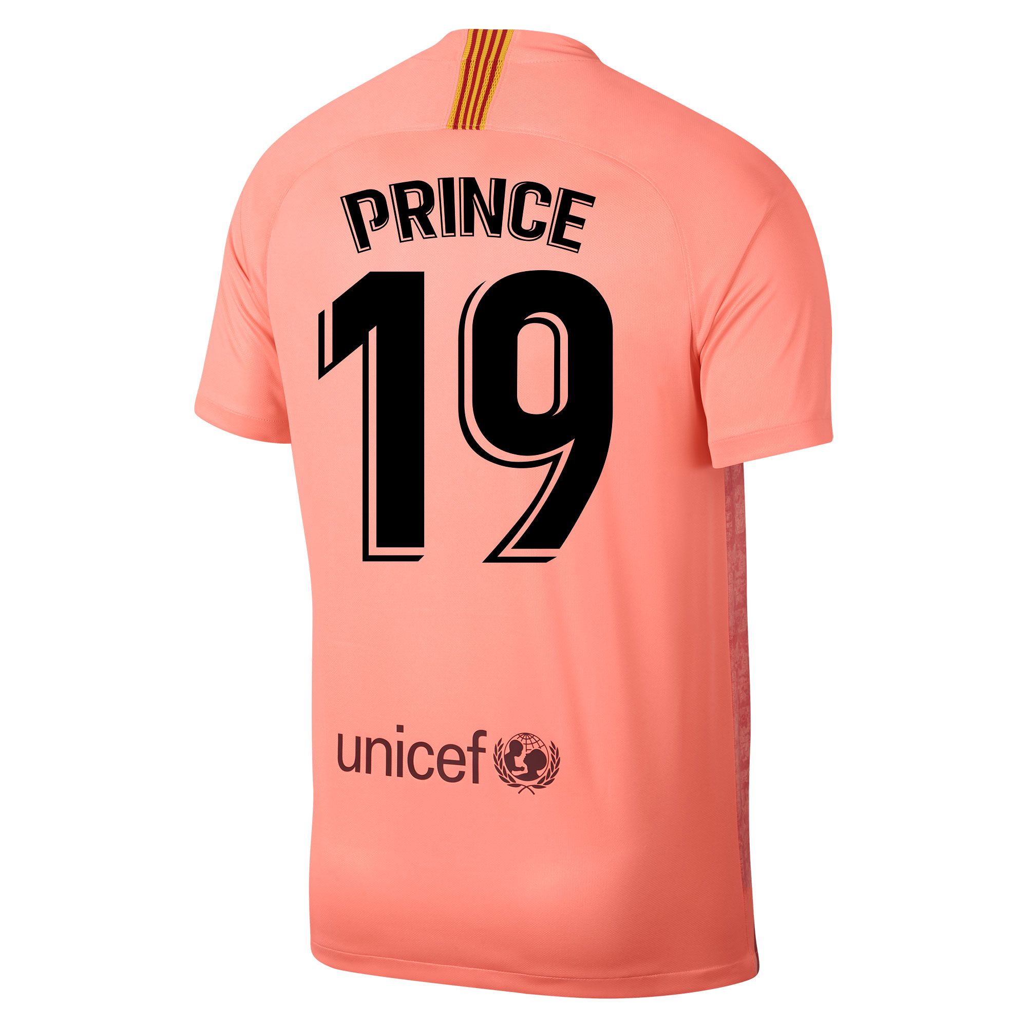 Camiseta 3 FC Barcelona 2018 2019 Prince Stadium Rosa