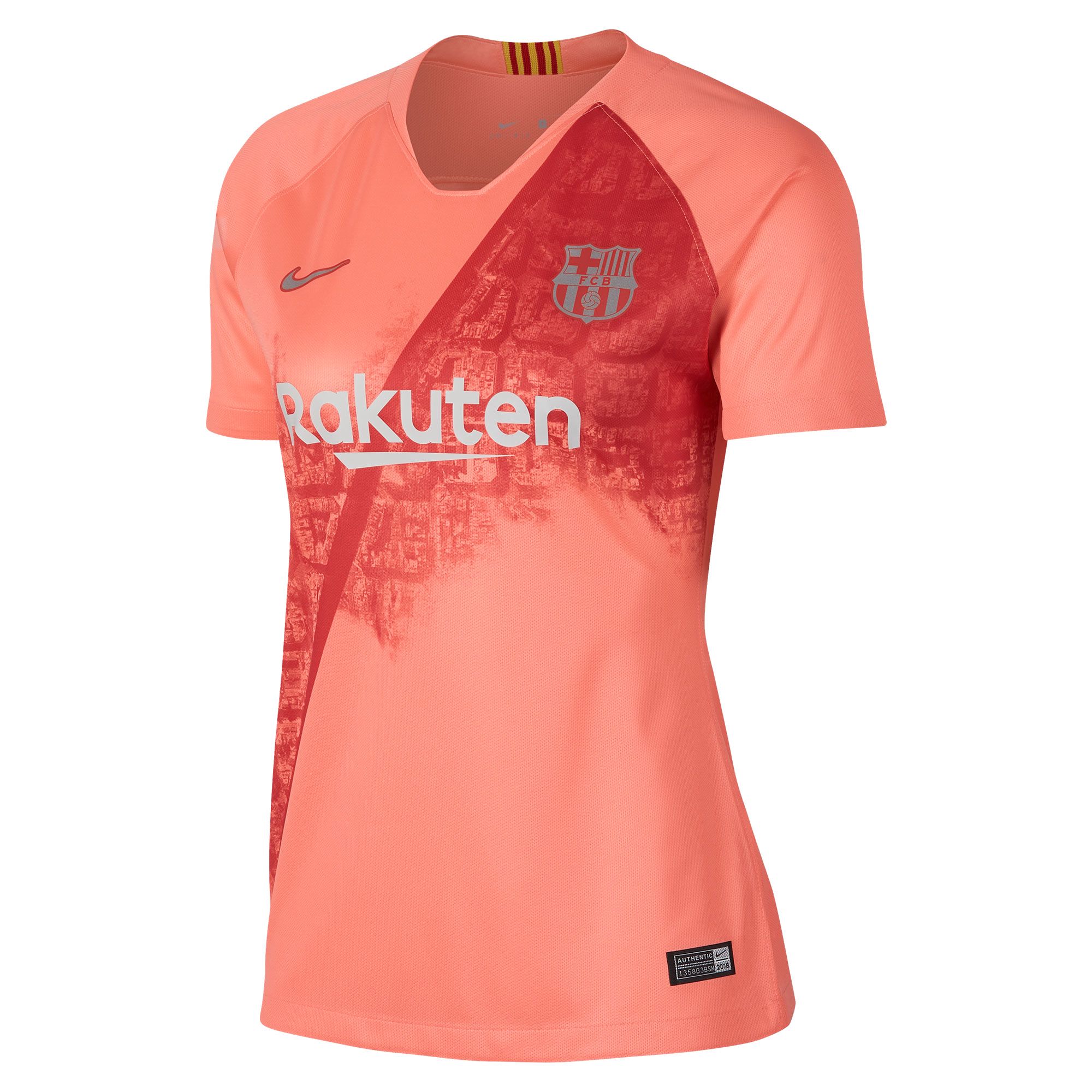 Camiseta 3ª FC Barcelona 2018/2019 Stadium Mujer Rosa - Fútbol Factory
