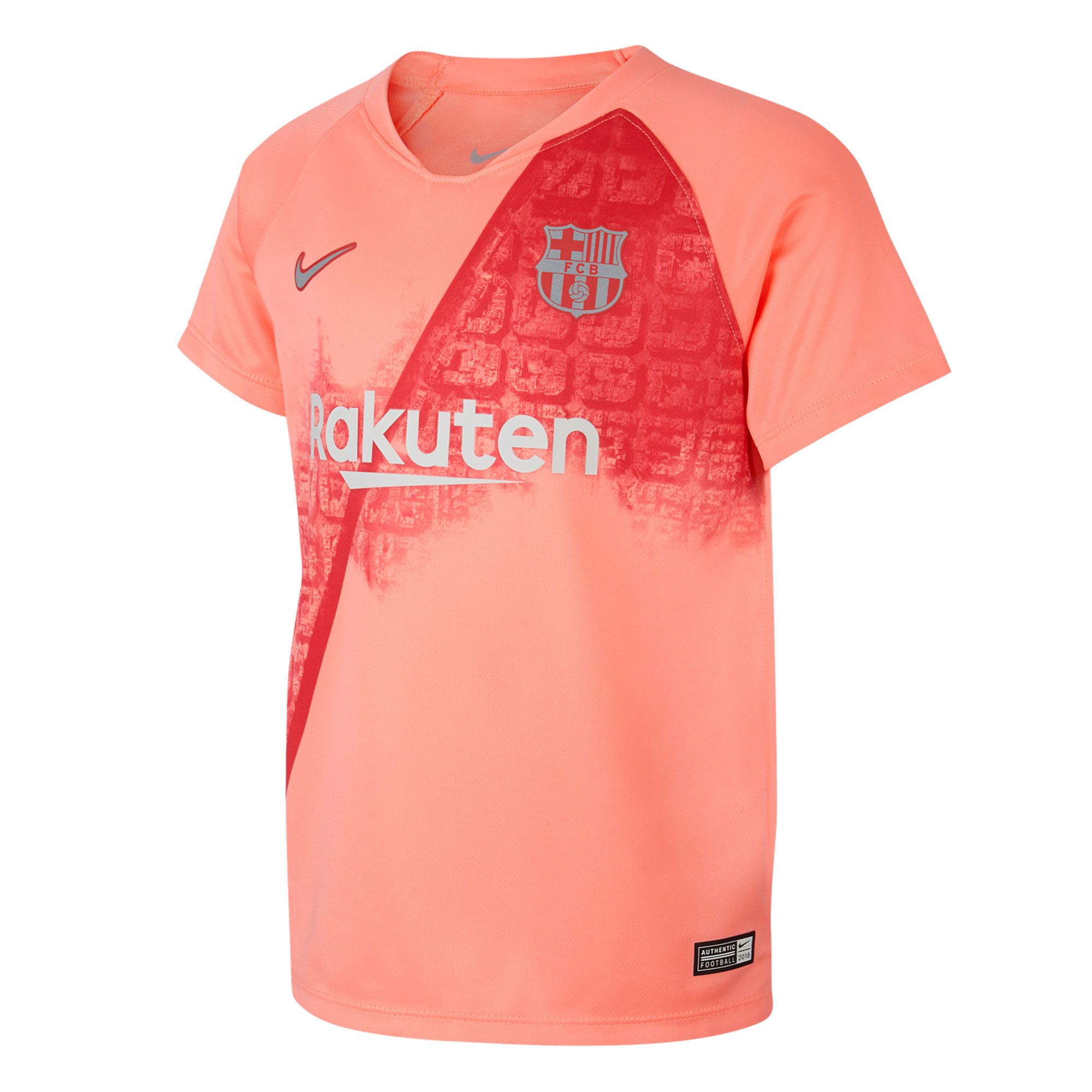 Conjunto 3ª FC Barcelona 2018/2019 Infantil Rosa - Fútbol Factory