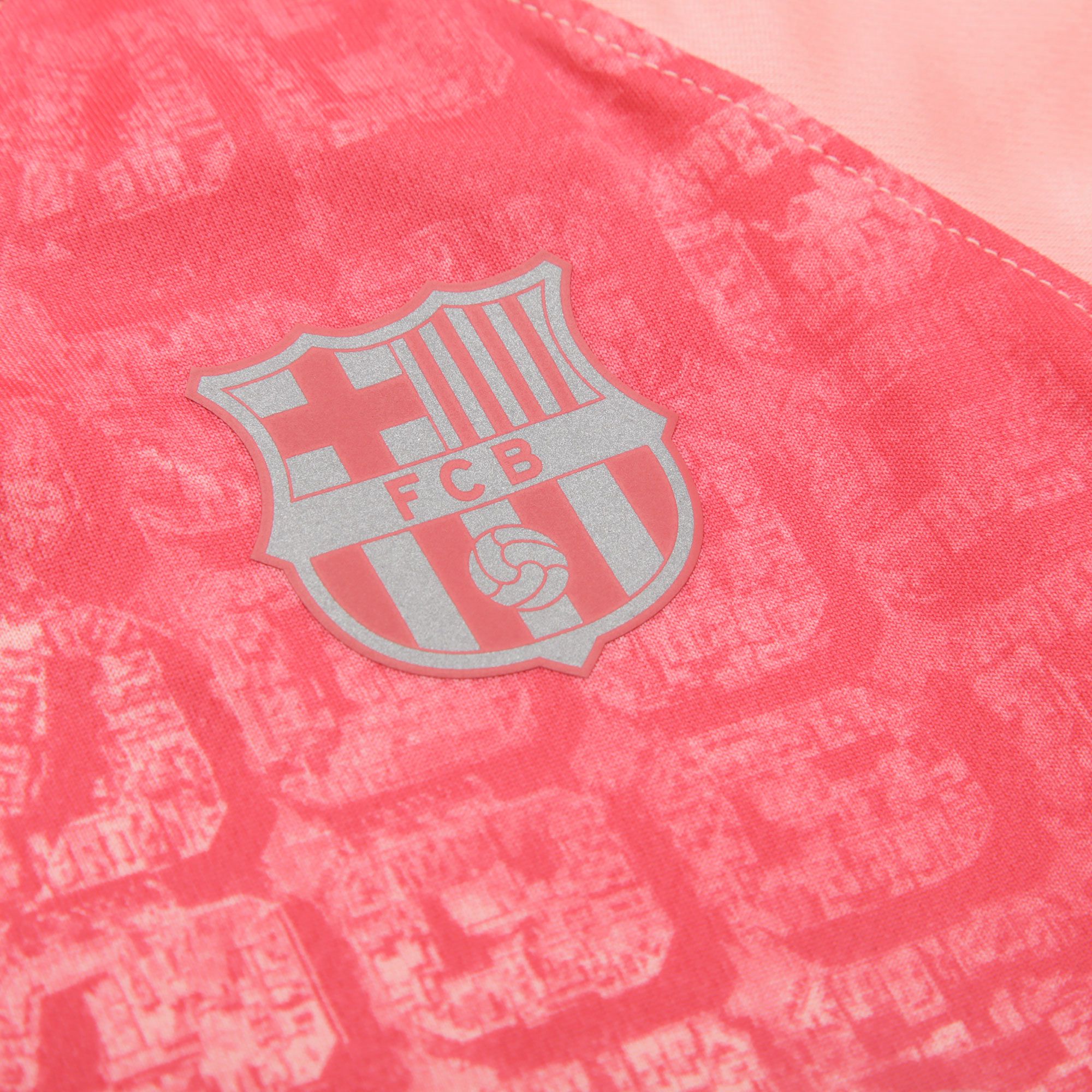 Conjunto 3ª FC Barcelona 2018/2019 Infantil Rosa - Fútbol Factory