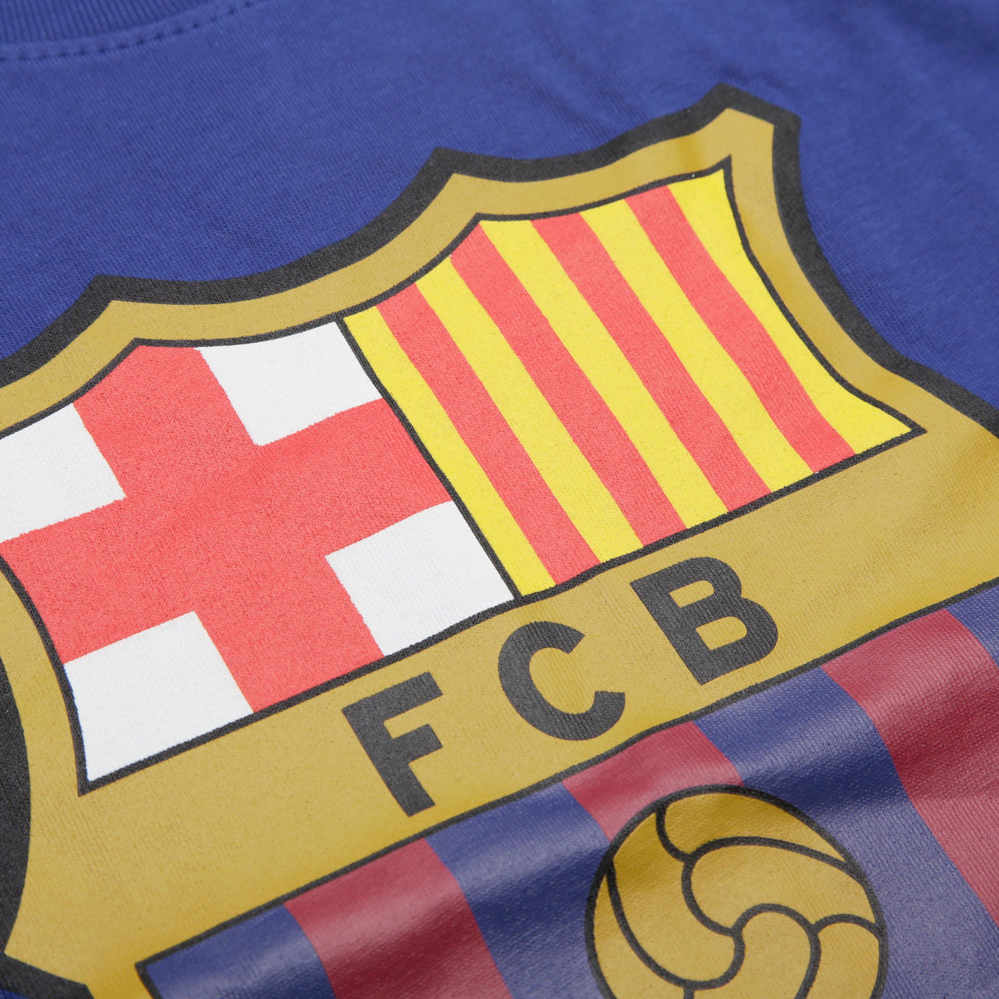 Camiseta de Paseo FC Barcelona 2018/2019 Azul Marino - Fútbol Factory