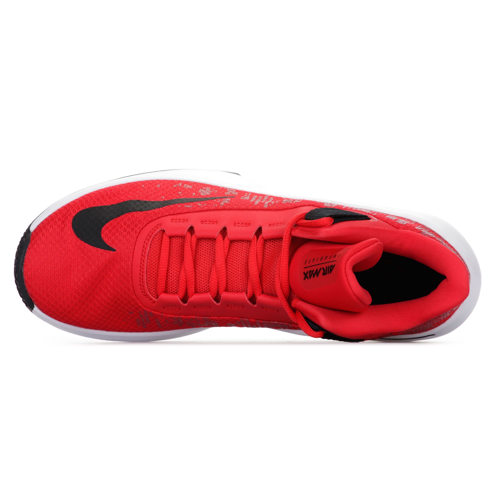Zapatillas de Baloncesto Air Infuriate II Rojo Blanco - Fútbol Factory