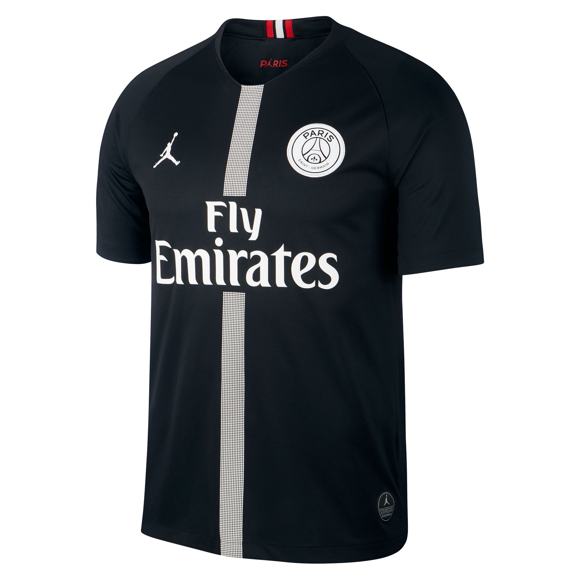 Camiseta 3 Paris Saint Germain 2018 2019 Jordan Brand Negro