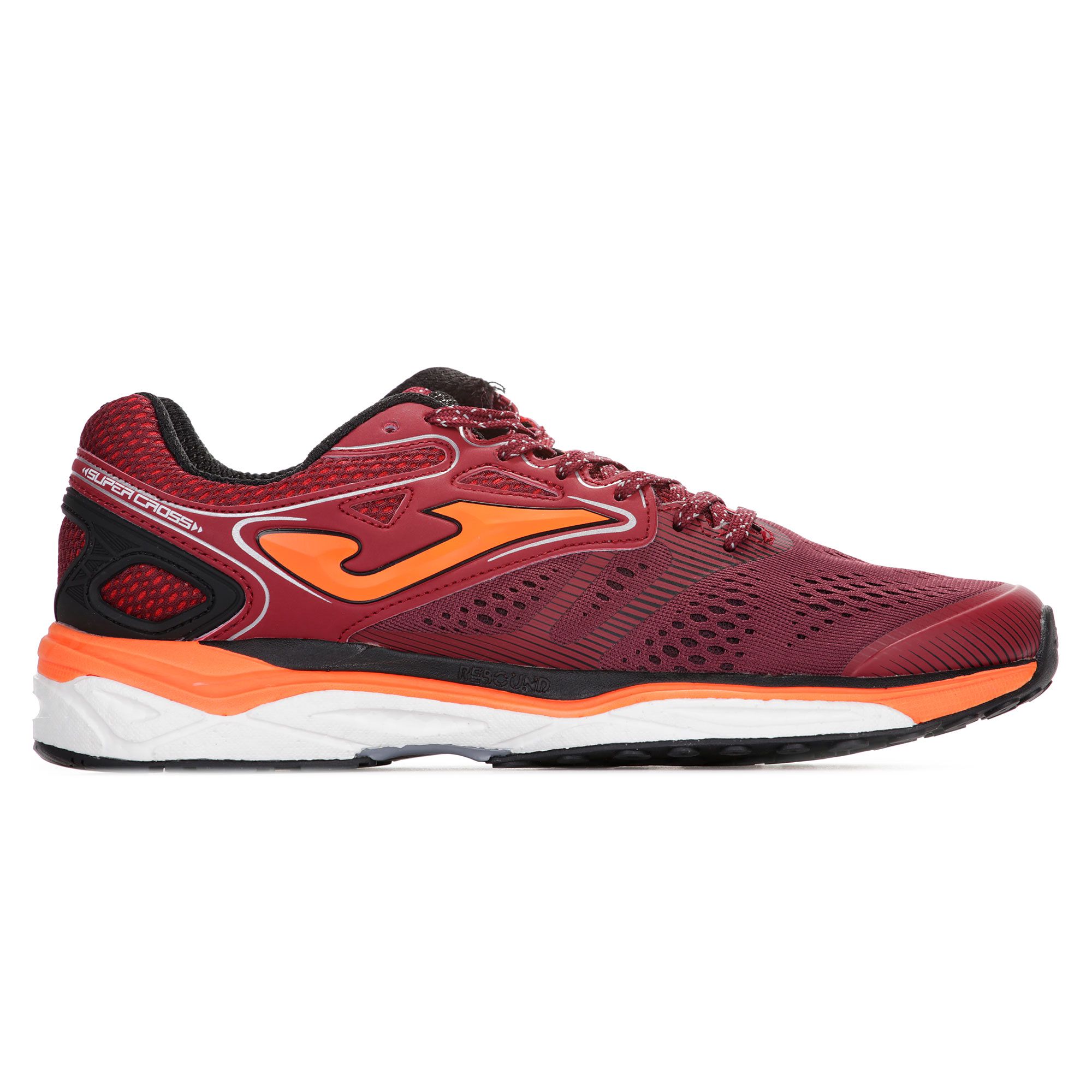 Zapatillas de Running Super Cross Burdeos - Fútbol Factory