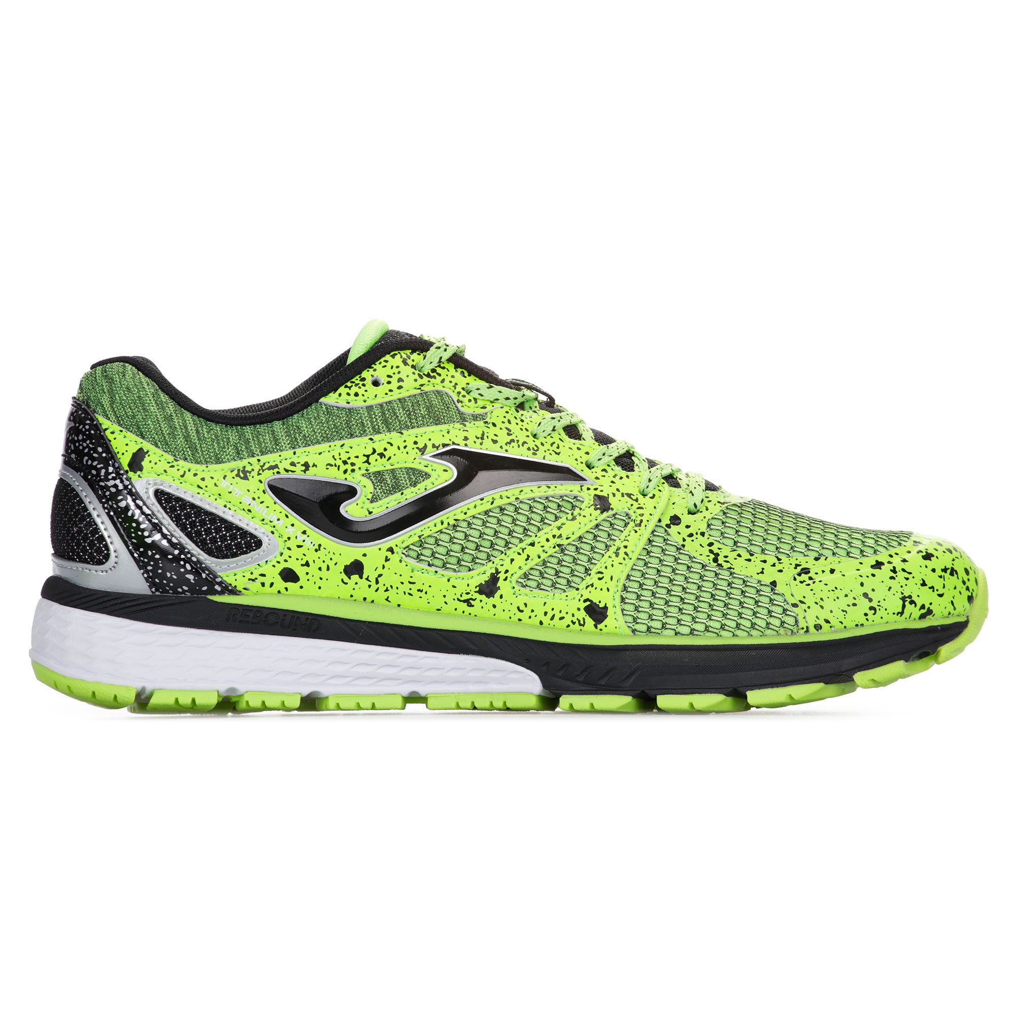 Zapatillas de Running Titanium Verde Fluor - Fútbol Factory