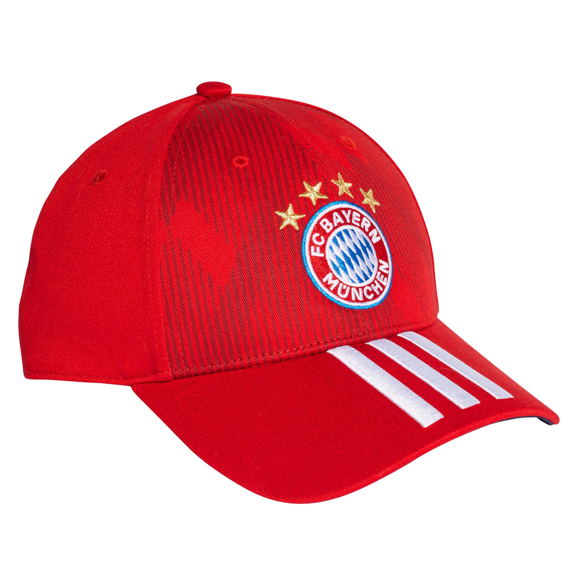 Gorra Bayern de Munich Tres Bandas 2018/2019 Rojo - Fútbol Factory