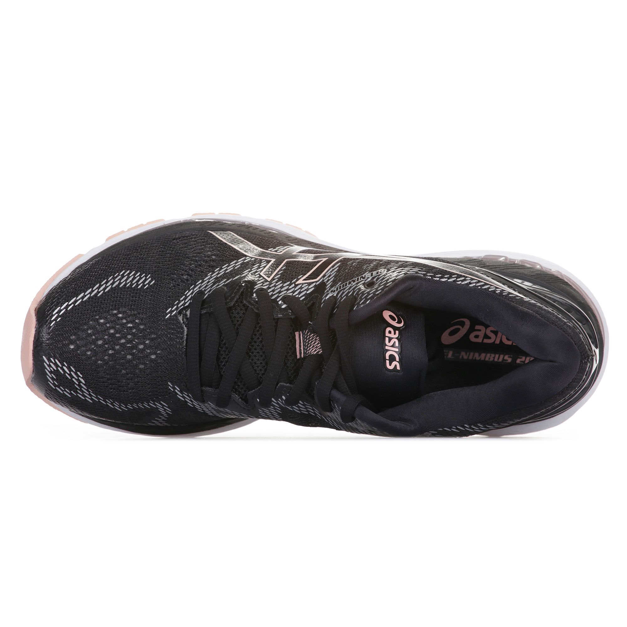 Asics gel nimbus 20 shops mujer negro