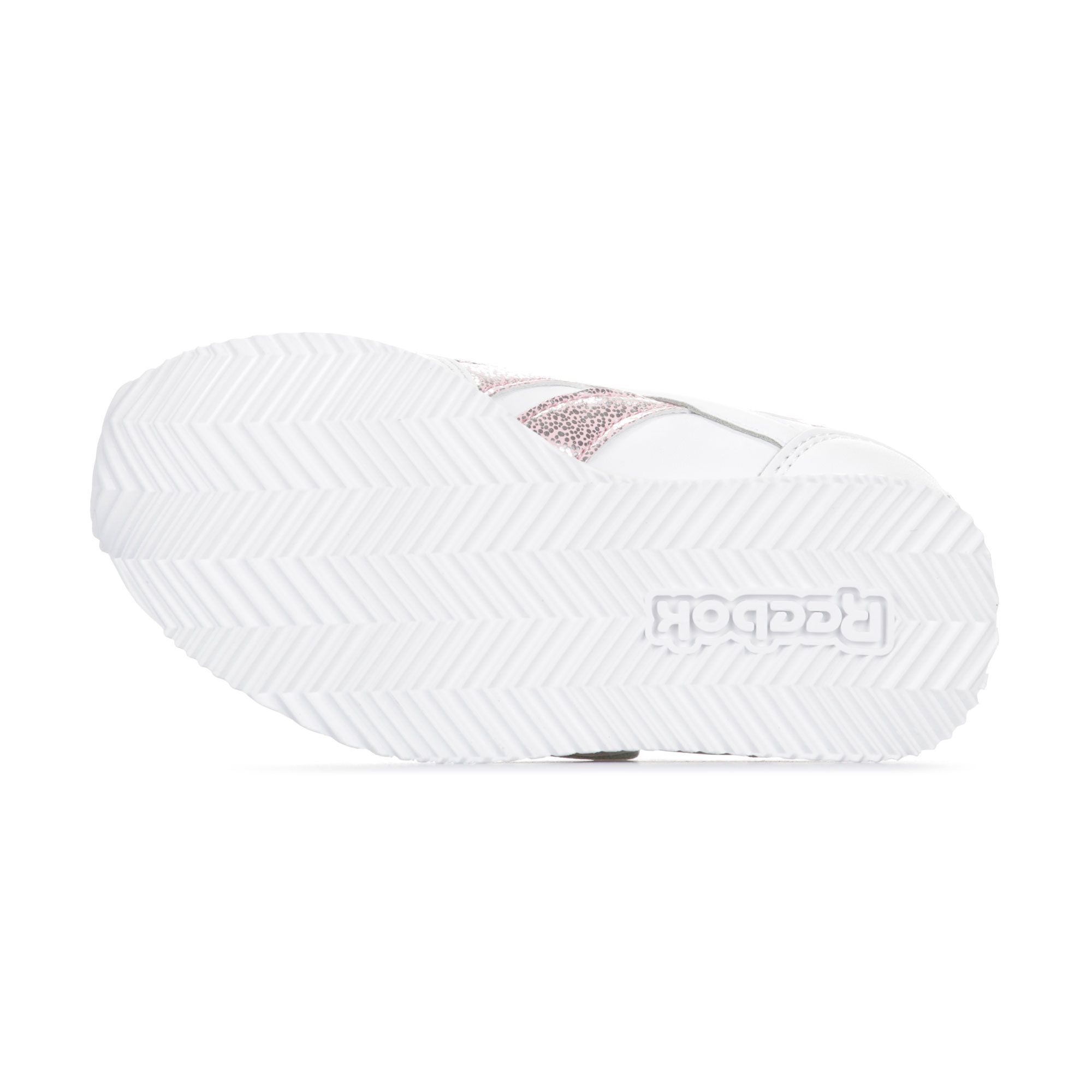 Zaptillas de Paseo Classic Jogger 2.0 Velcro Bebé Blanco Rosa - Fútbol Factory