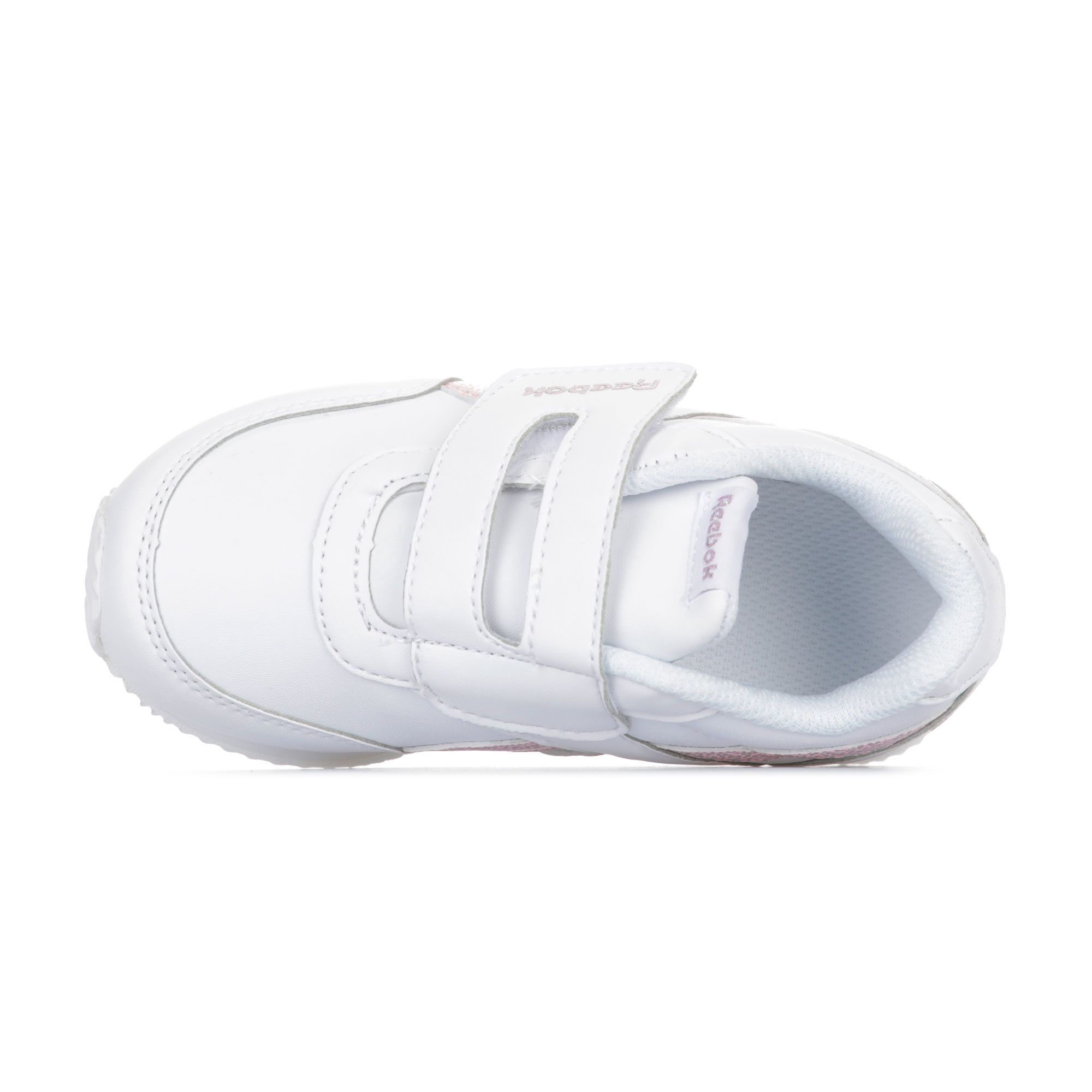 Zaptillas de Paseo Classic Jogger 2.0 Velcro Bebé Blanco Rosa - Fútbol Factory
