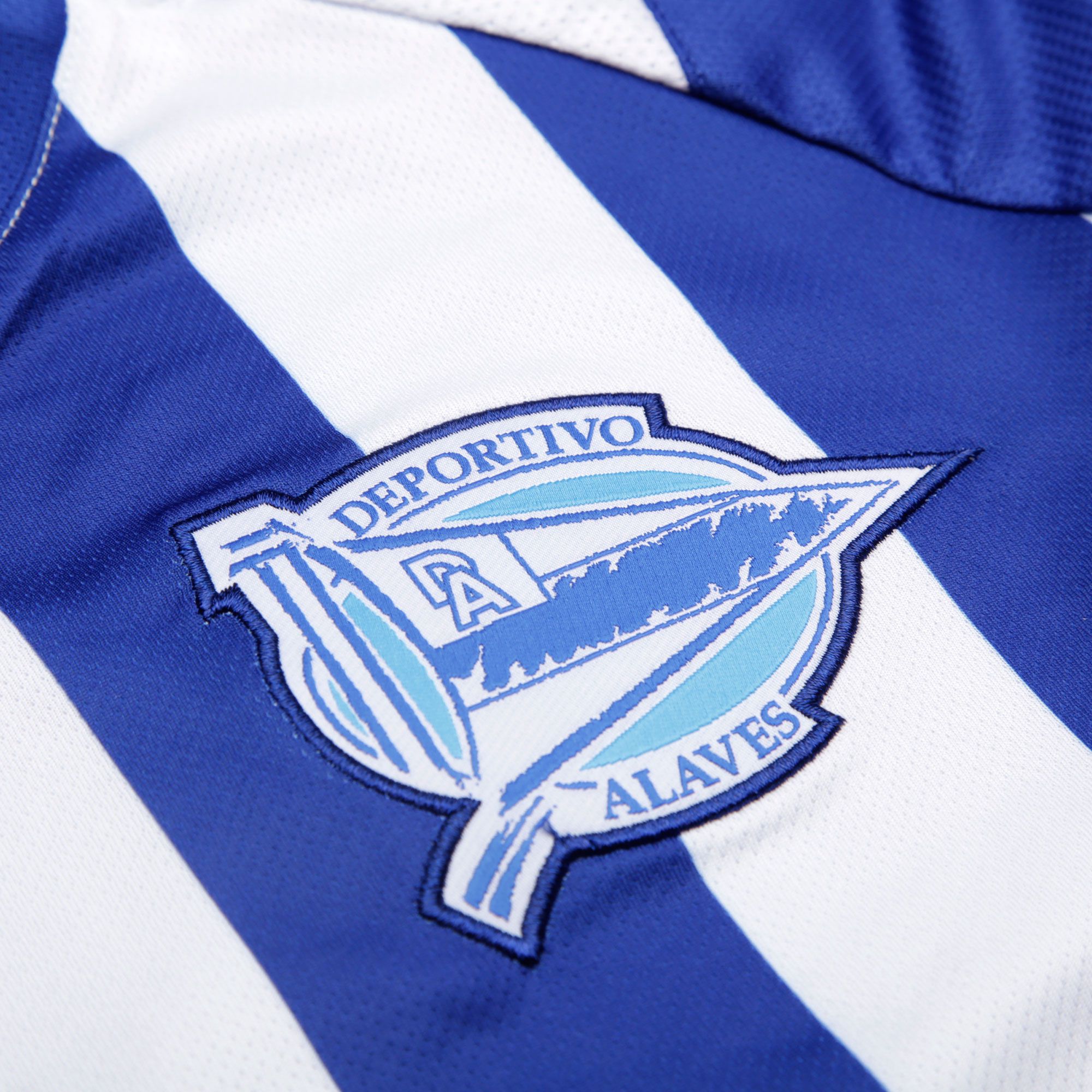 Camiseta 1ª Alavés 2018/2019 Azul Blanco - Fútbol Factory