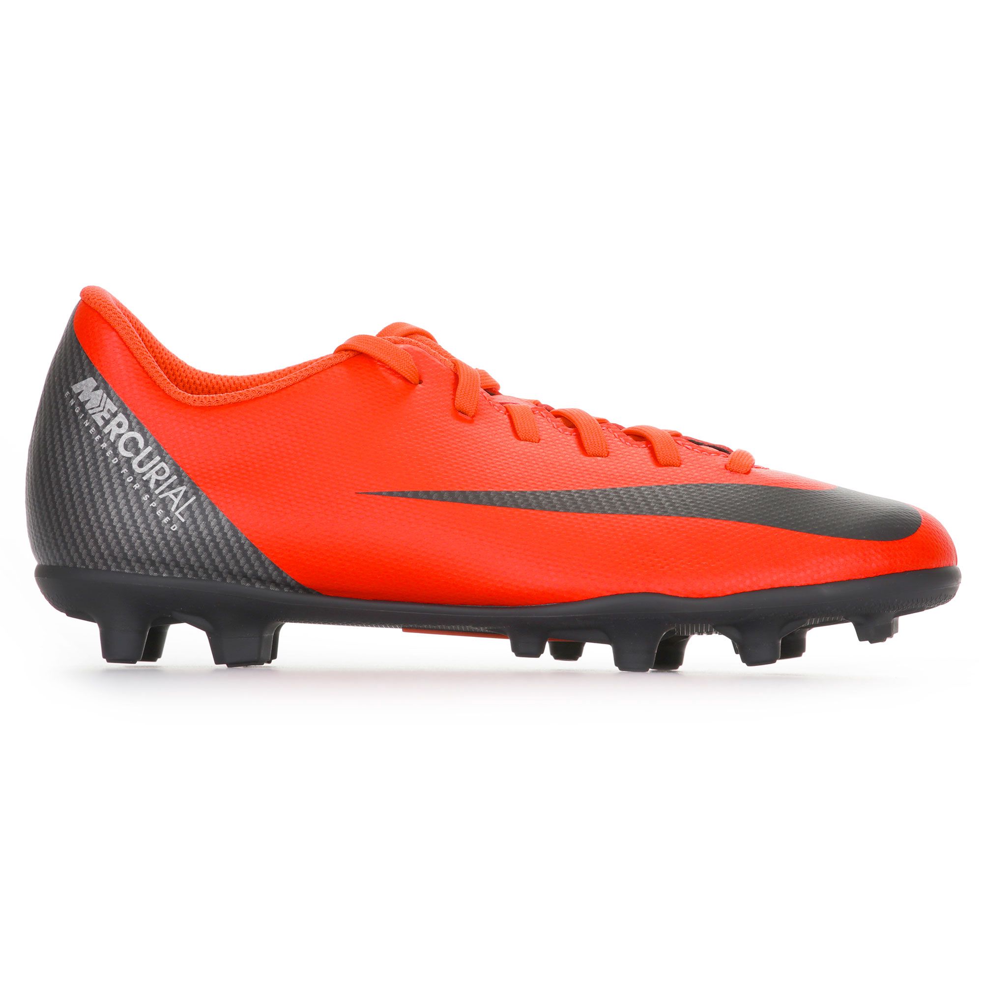 Botas de Fútbol Mercurial CR7 VaporX XII Club MG Junior Rojo - Fútbol Factory