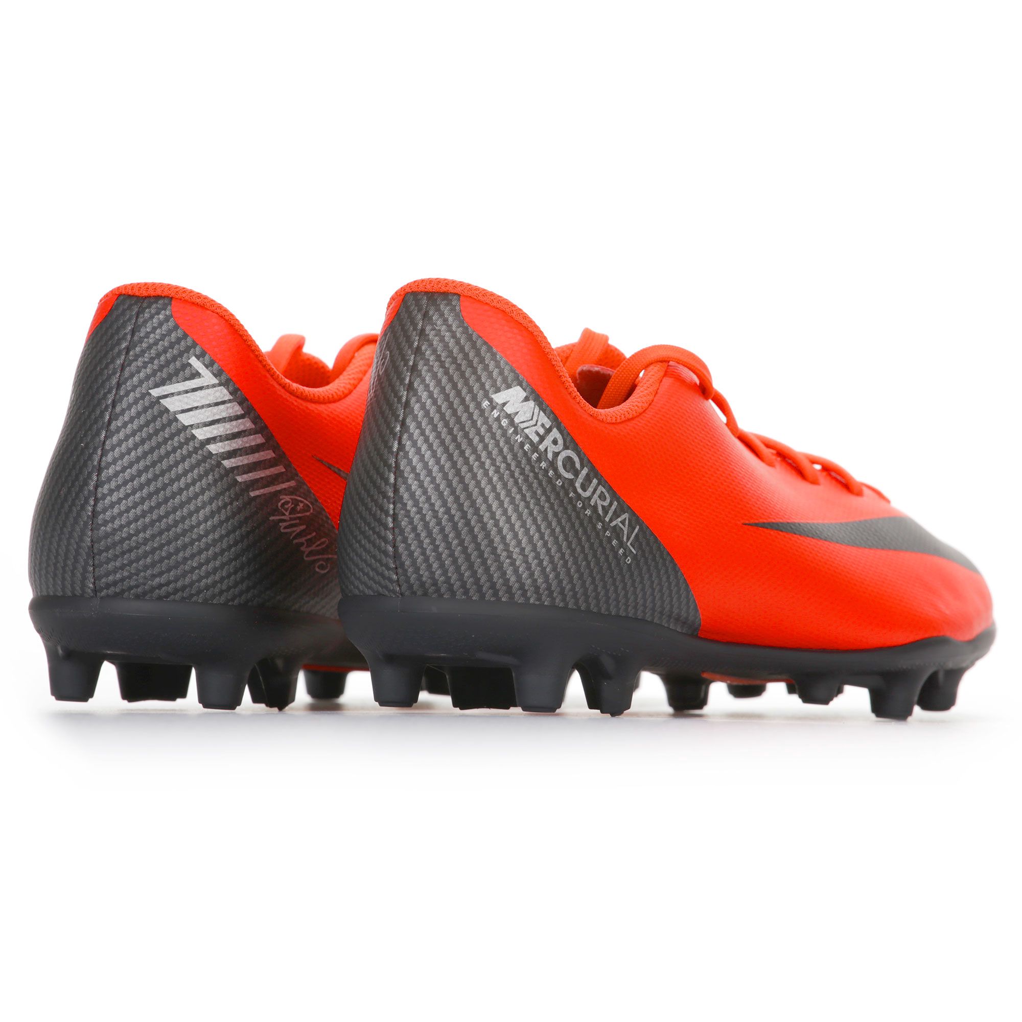 Botas de Fútbol Mercurial CR7 VaporX XII Club MG Junior Rojo - Fútbol Factory