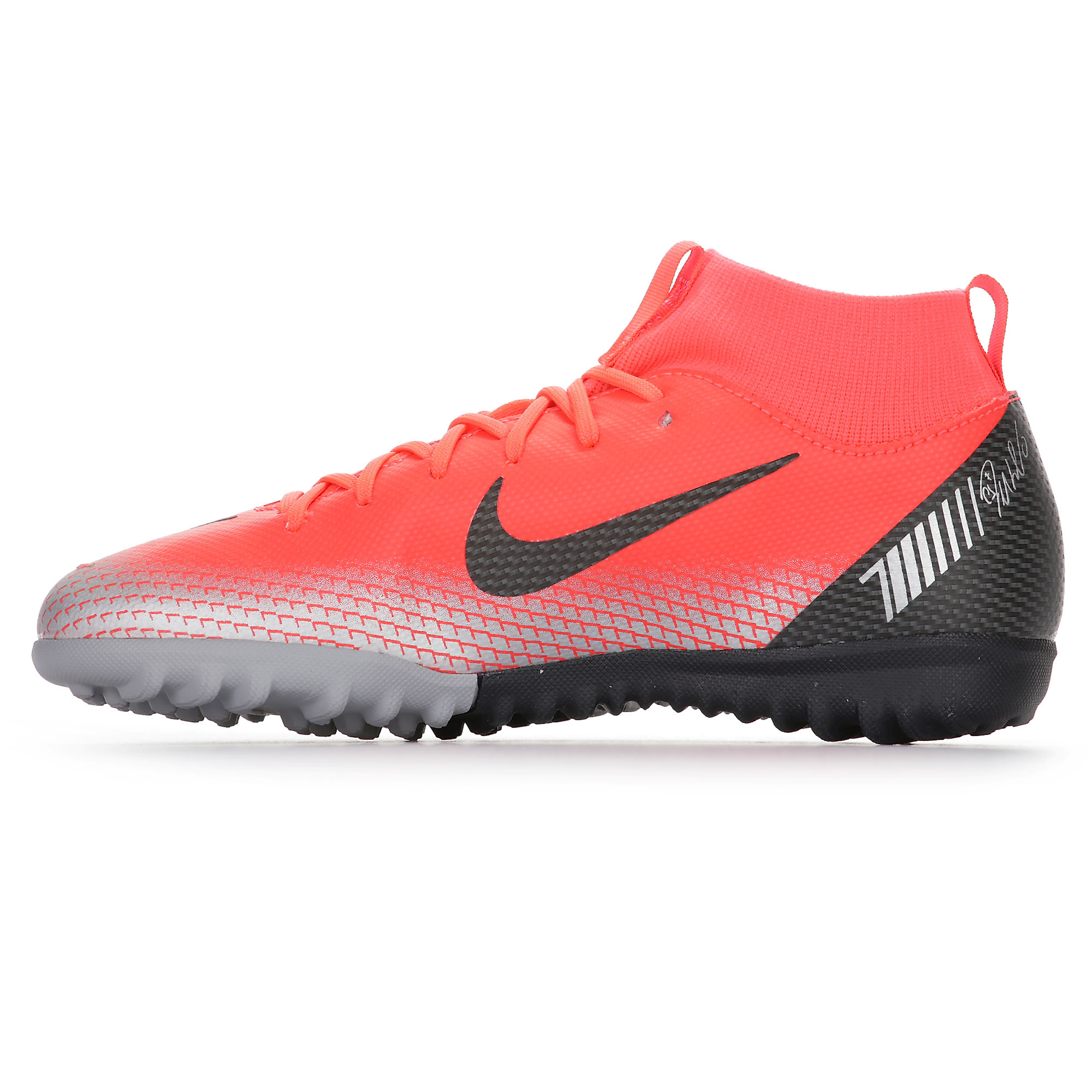 Botas de Fútbol Mercurial CR7 SuperflyX VI Academy Multitaco Junior Rojo - Fútbol Factory