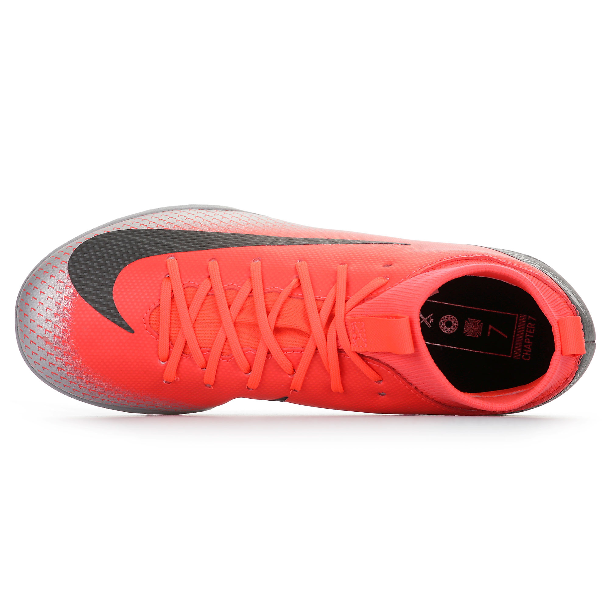 Botas de Fútbol Mercurial CR7 SuperflyX VI Academy Multitaco Junior Rojo - Fútbol Factory