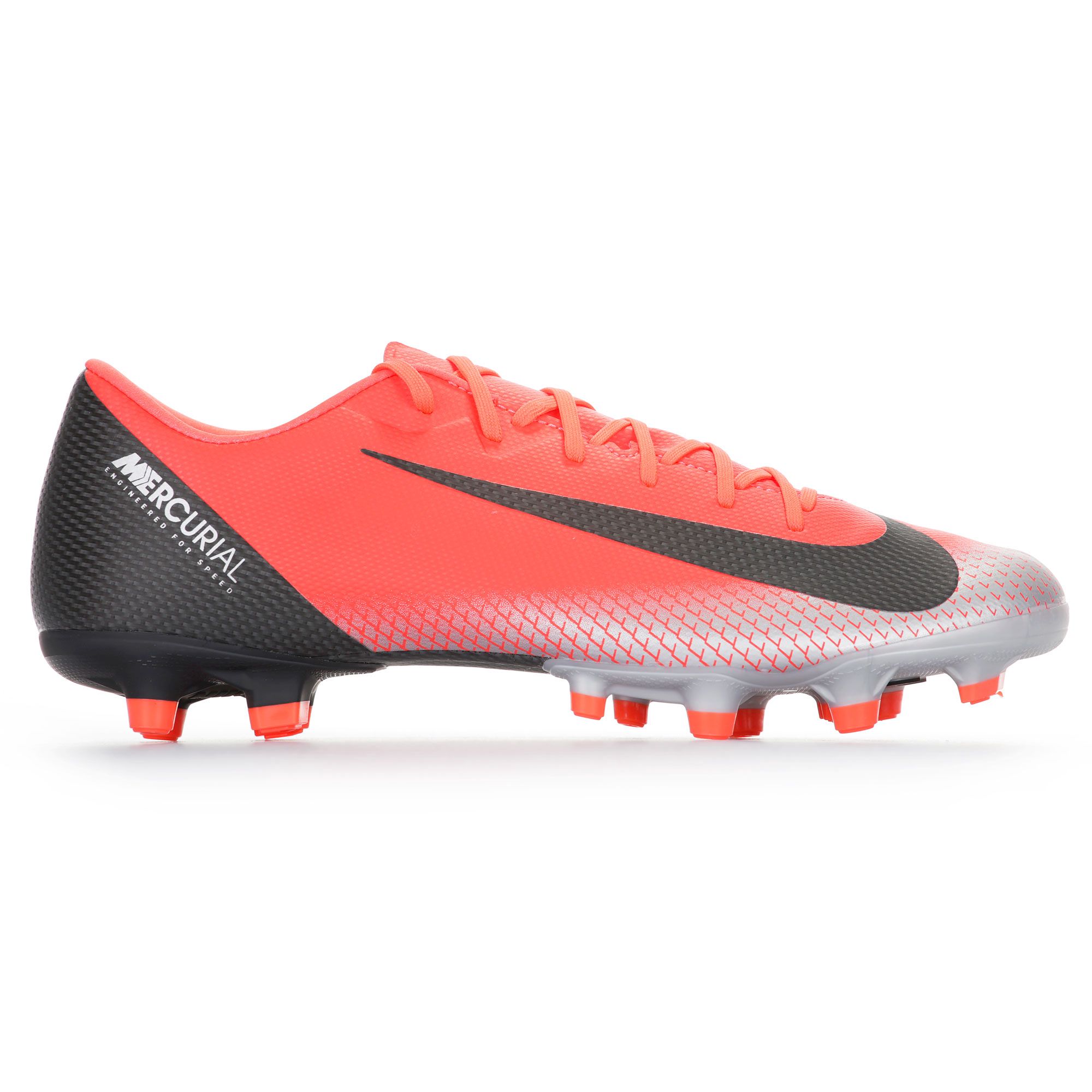 Botas de Fútbol Mercurial CR7 Vapor XII Academy MG Rojo - Fútbol Factory