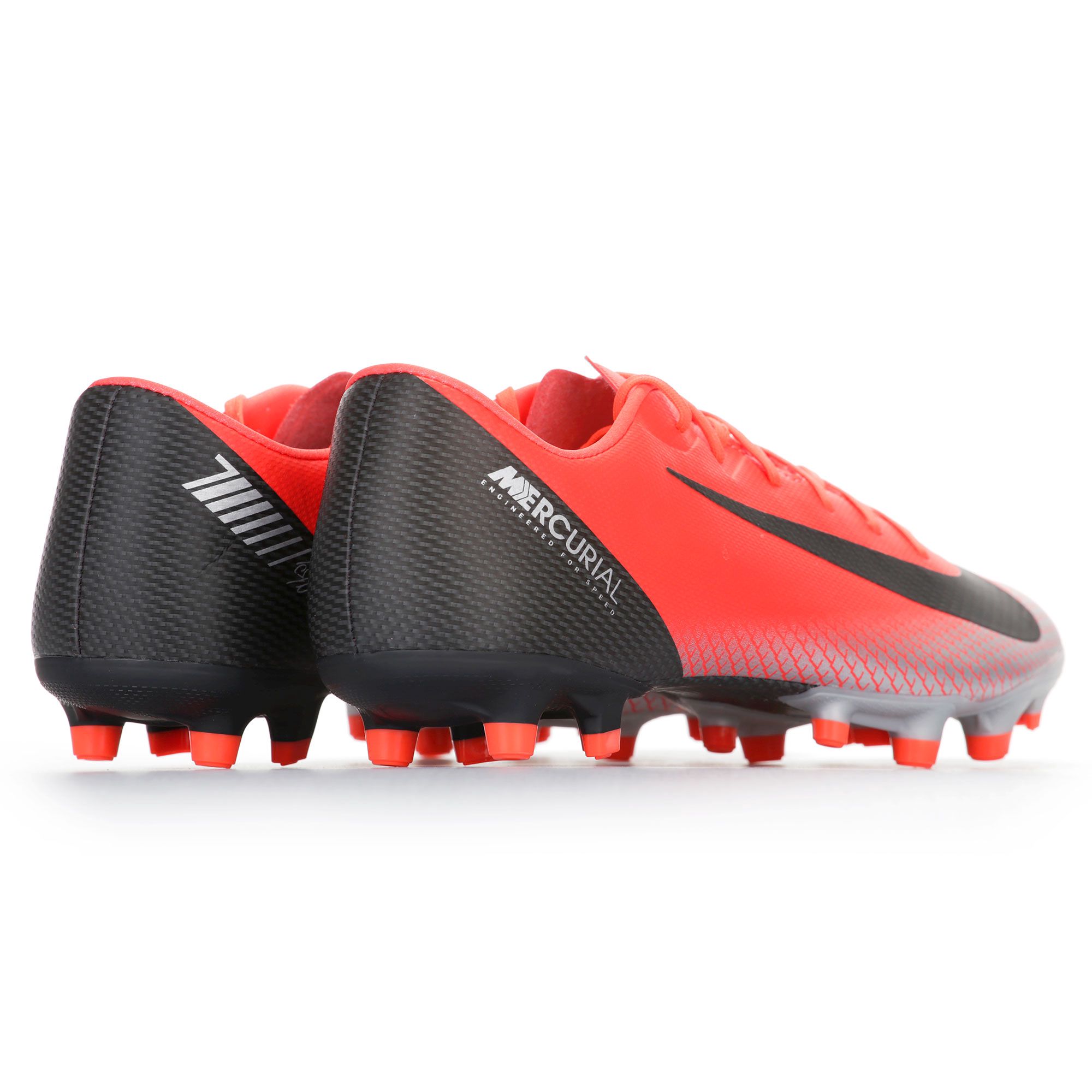 Botas de Fútbol Mercurial CR7 Vapor XII Academy MG Rojo - Fútbol Factory