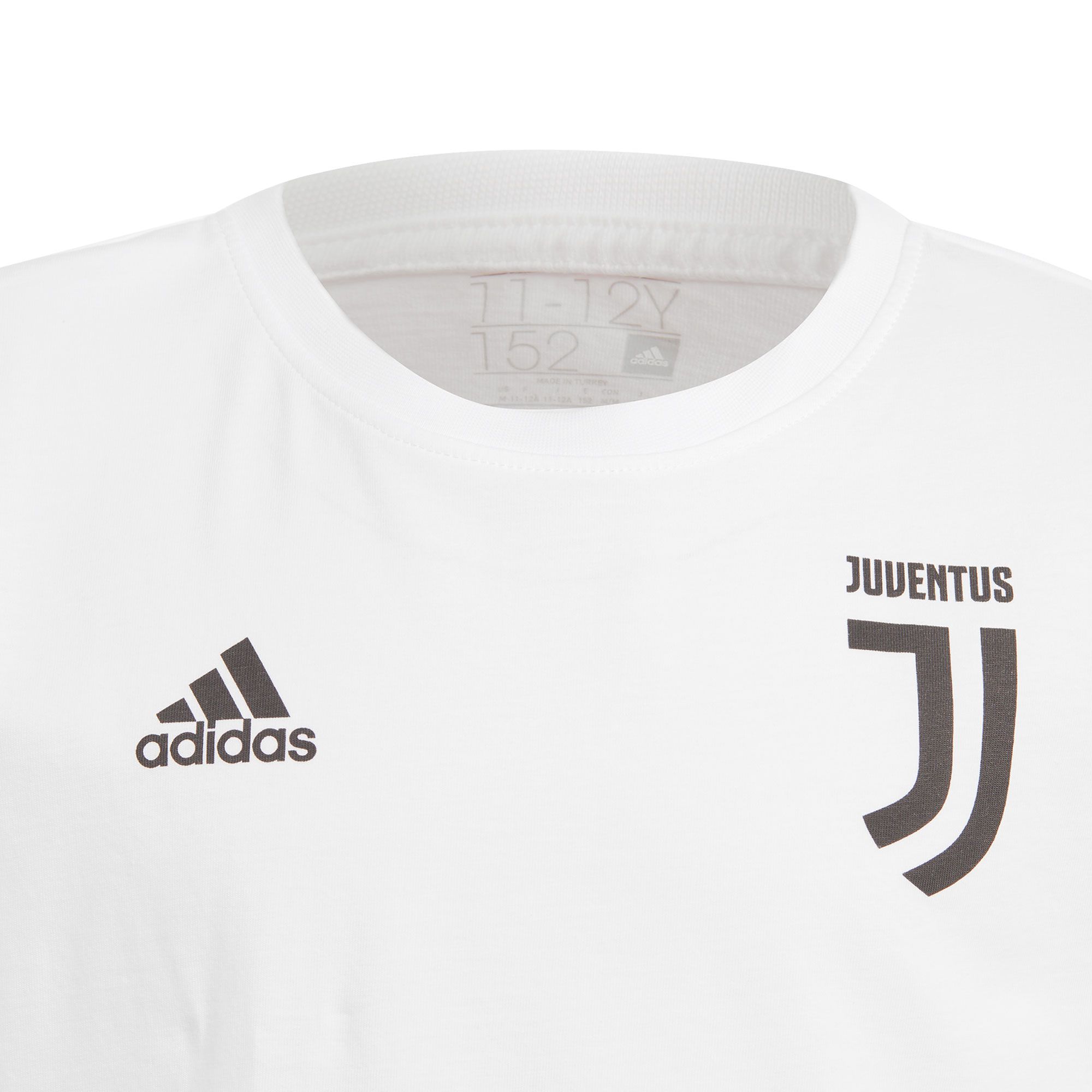 Camiseta Juventus de Turin CR7 Junior Blanco Negro - Fútbol Factory