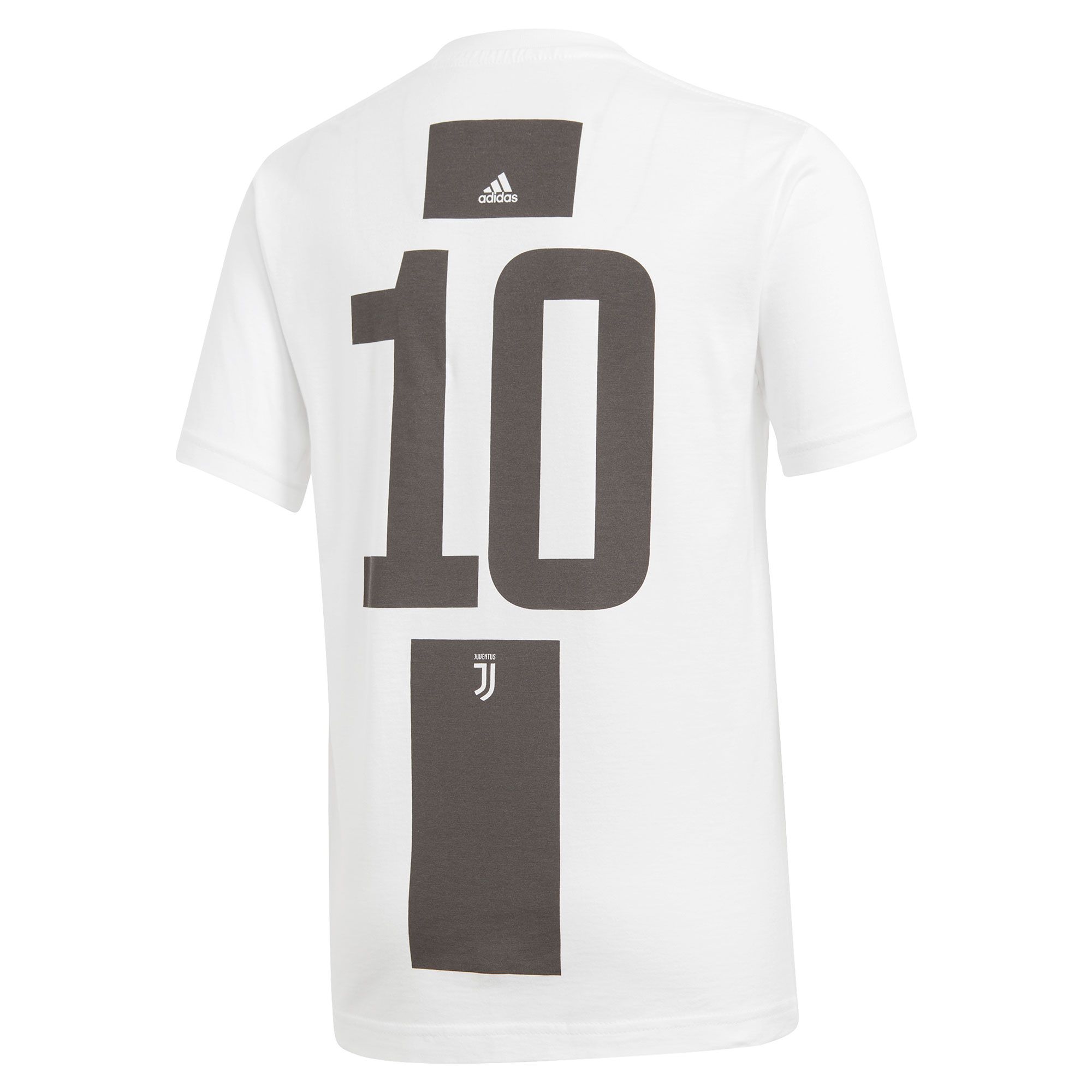 Camiseta Juventus de Turin Dybala Junior Blanco Negro - Fútbol Factory