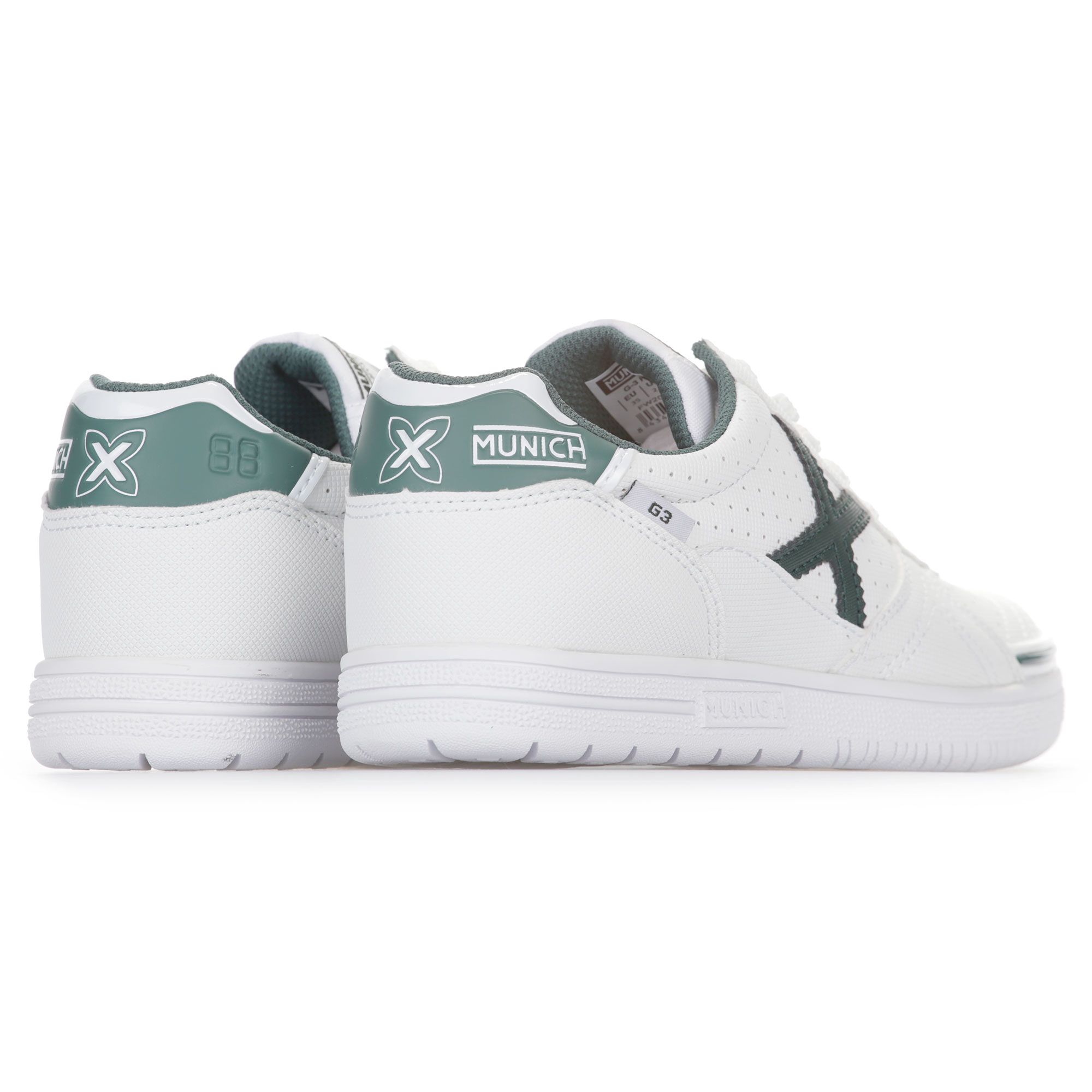 Zapatillas de Fútbol Sala G-3 IN Exclusivo Fútbol Factory Junior Blanco - Fútbol Factory