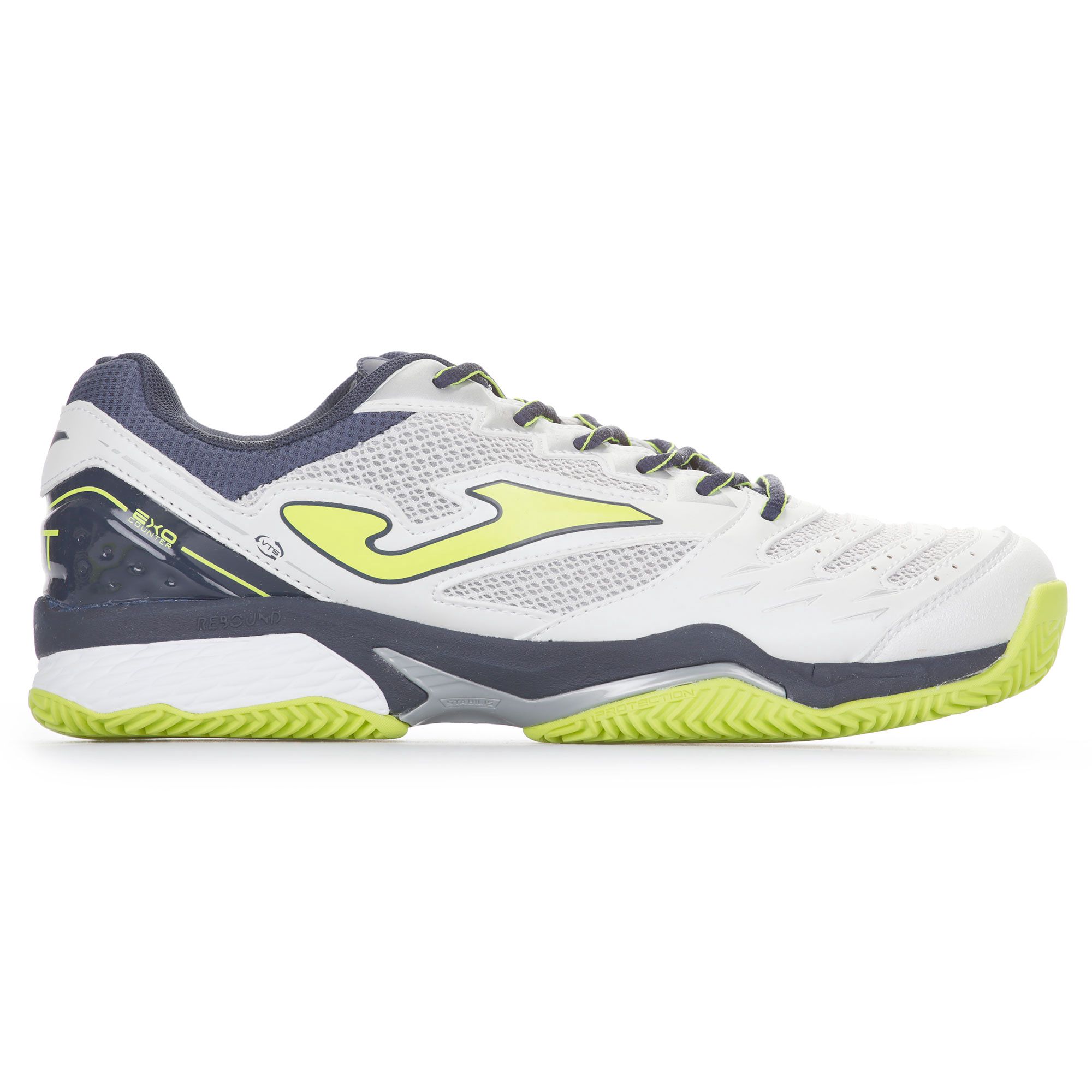 Zapatillas de Padel Clay Blanco - Fútbol Factory