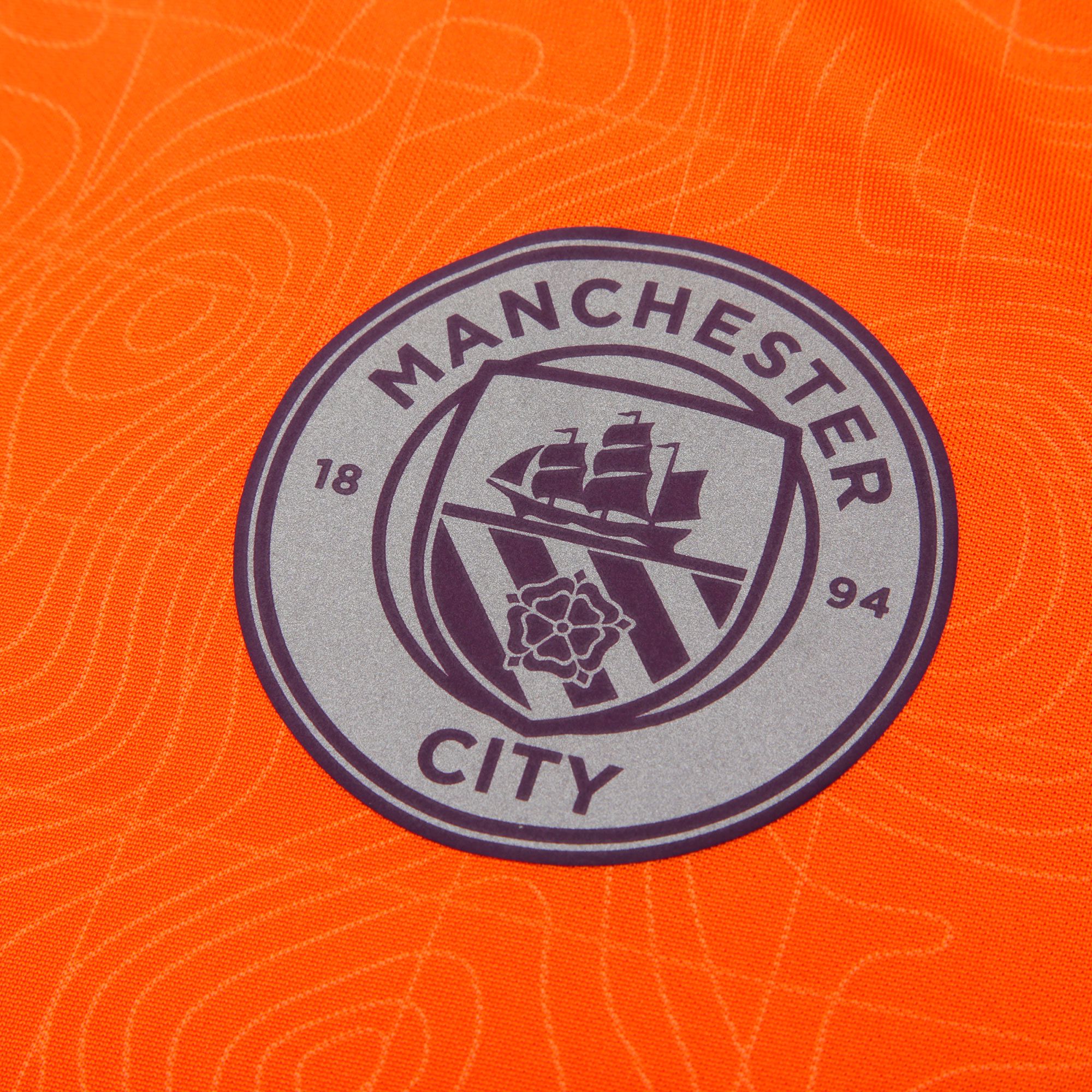 Camiseta Training Manchester City Dri-FIT Squad 2018/2019 Naranja - Fútbol Factory