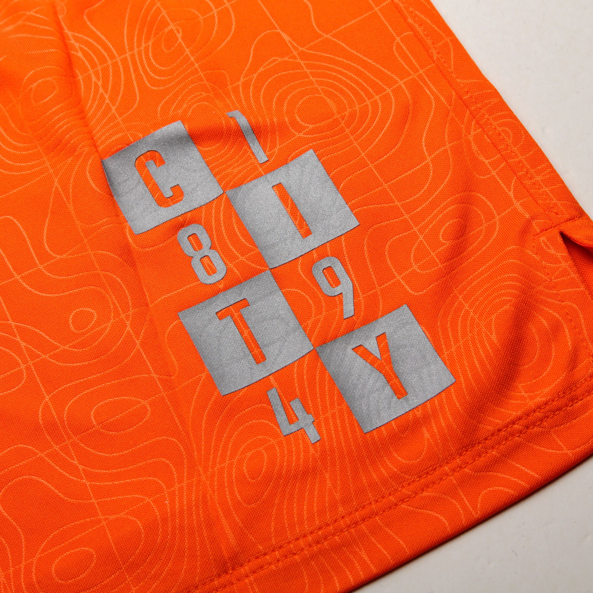 Camiseta Training Manchester City Dri-FIT Squad 2018/2019 Naranja - Fútbol Factory