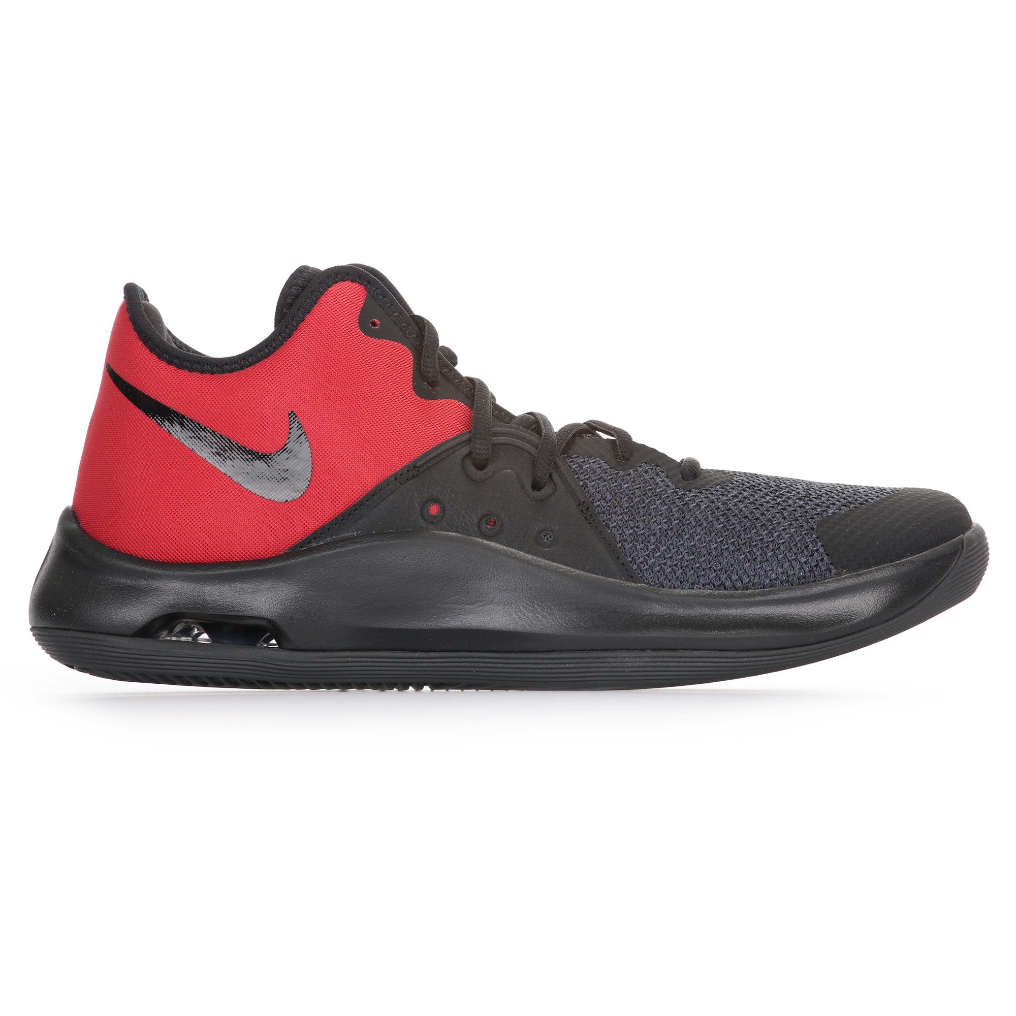 Zapatillas de Baloncesto Air Versitile III Negro Rojo - Fútbol Factory