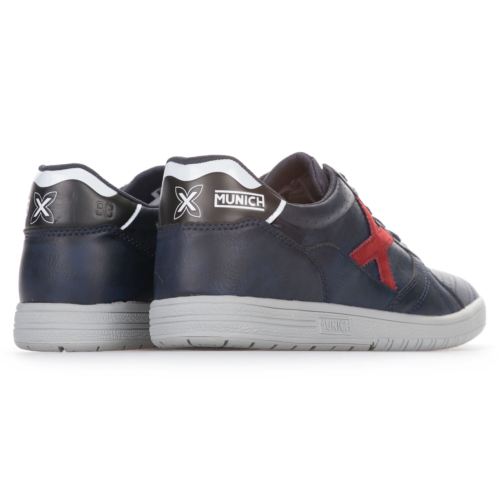 Zapatillas de Paseo G-3 Jean Negro Rojo - Fútbol Factory