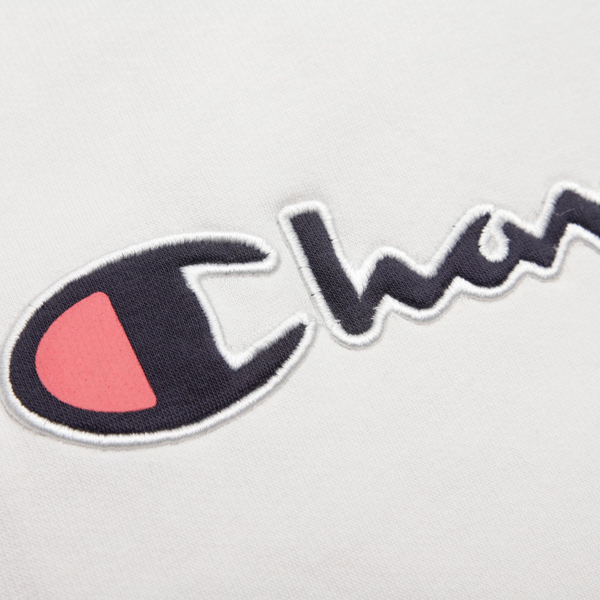 Sudadera Capucha Champion Logo Blanco - Fútbol Factory