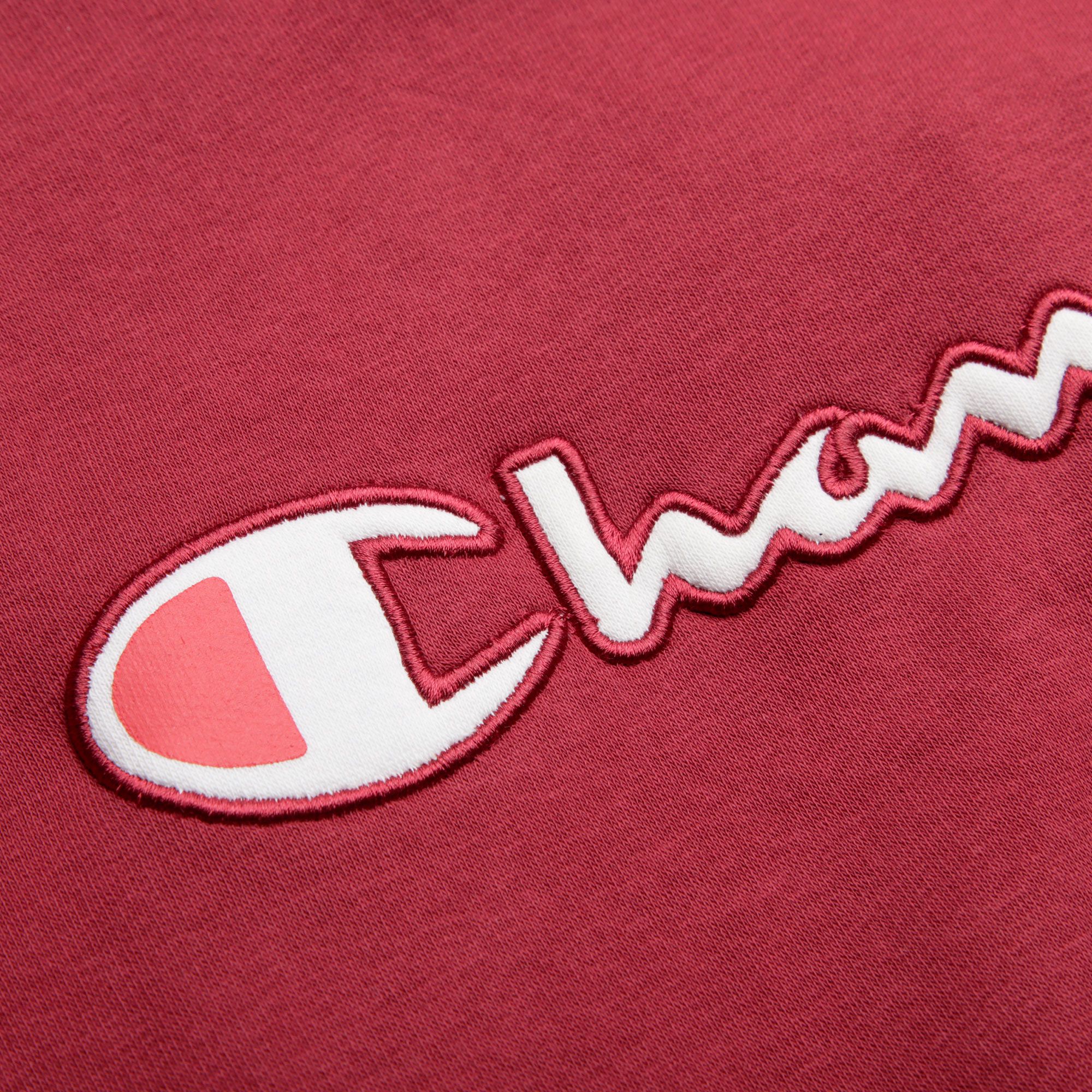 Sudadera Capucha Champion Logo Rojo - Fútbol Factory