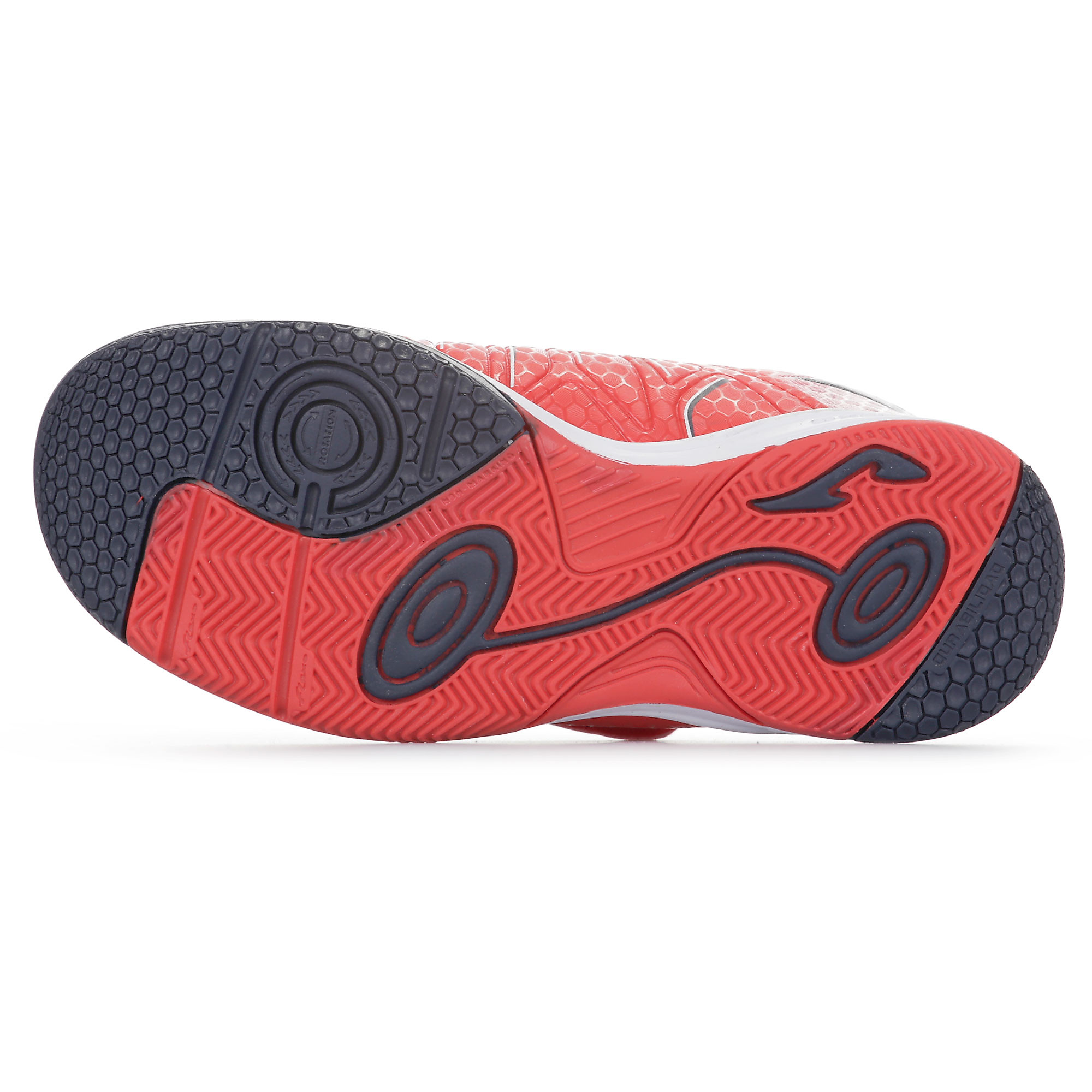 Zapatillas de Fútbol Sala Tactil Multitaco Junior Rojo - Fútbol Factory