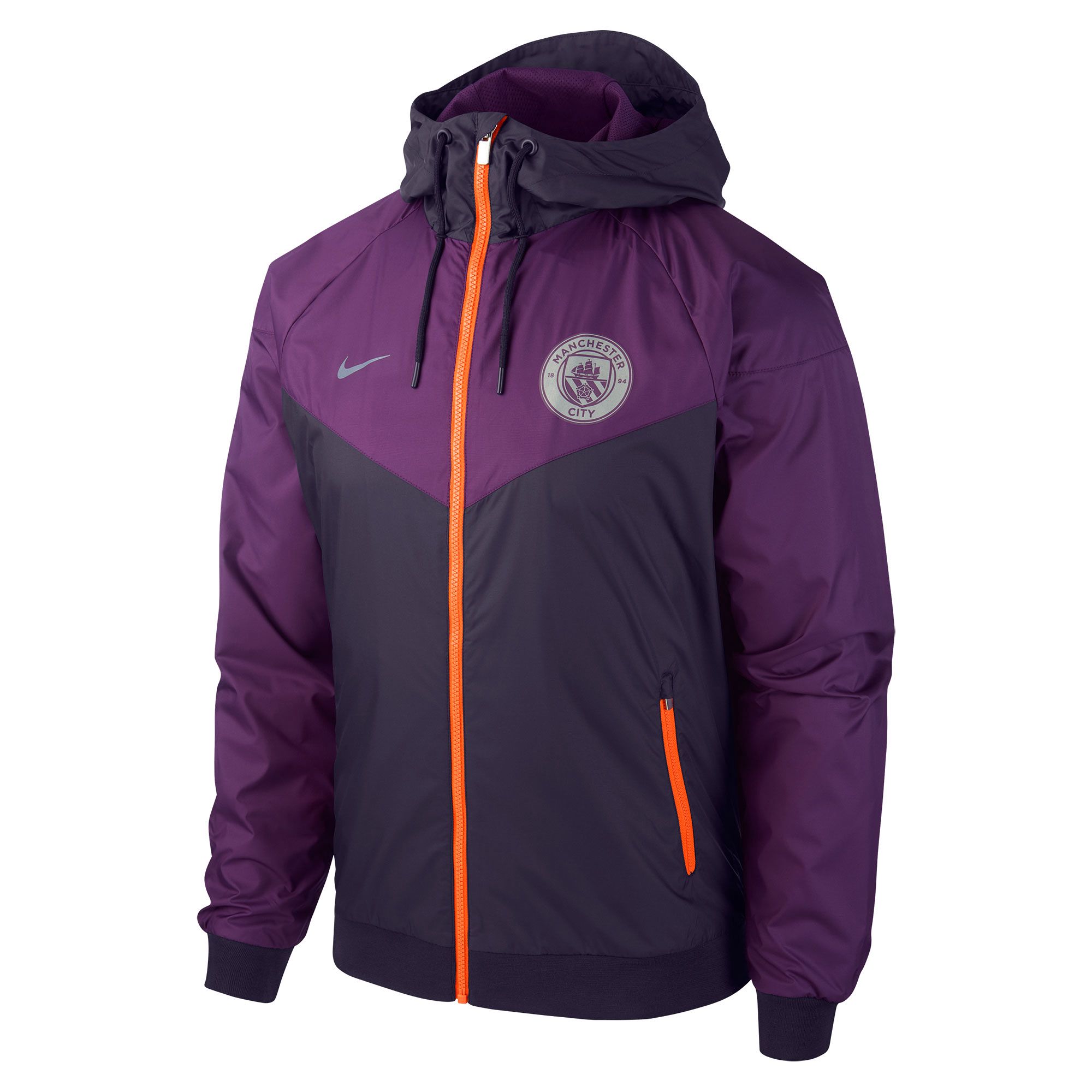 Cortavientos Manchester City 2018/2019 Morado - Fútbol Factory