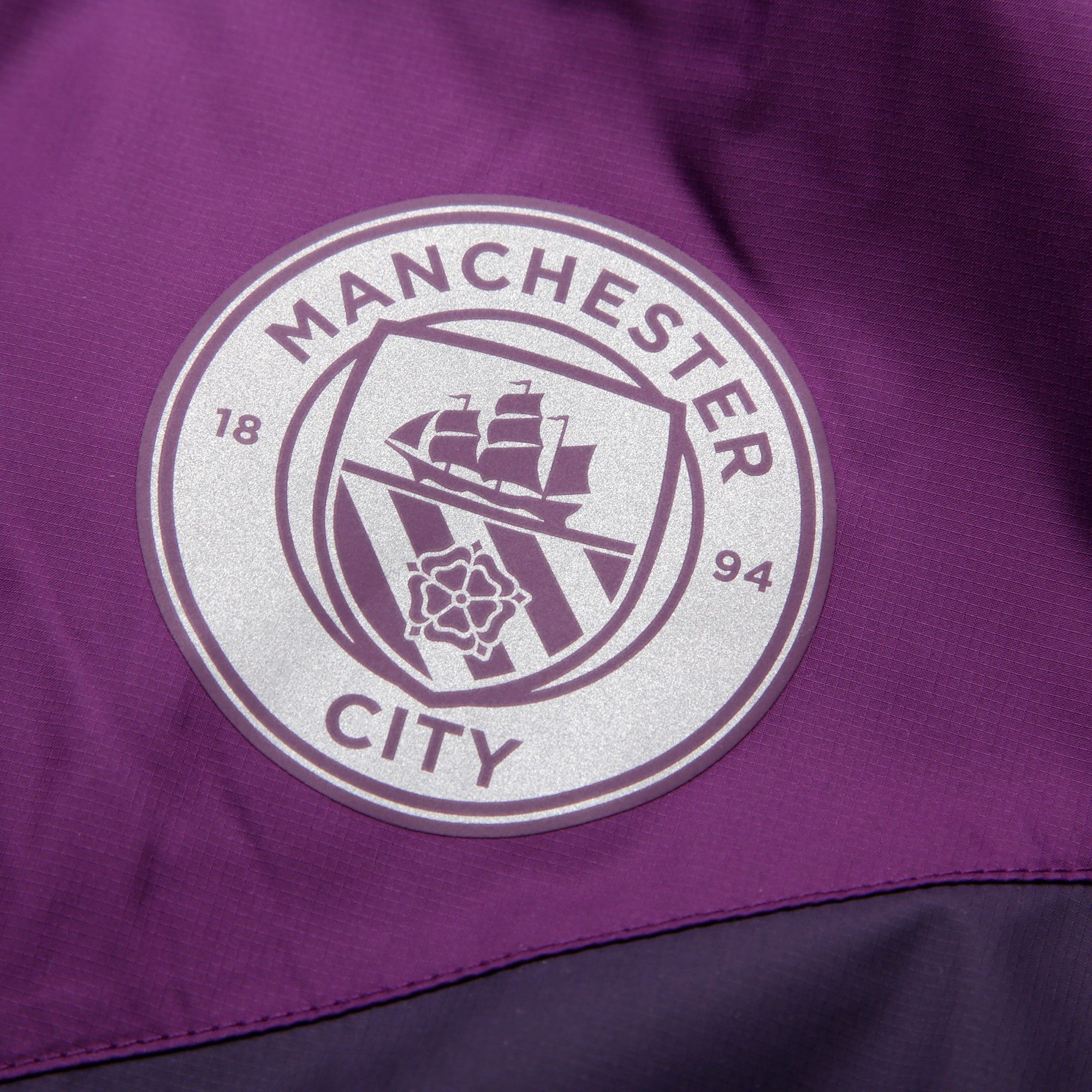 Cortavientos Manchester City 2018/2019 Morado - Fútbol Factory