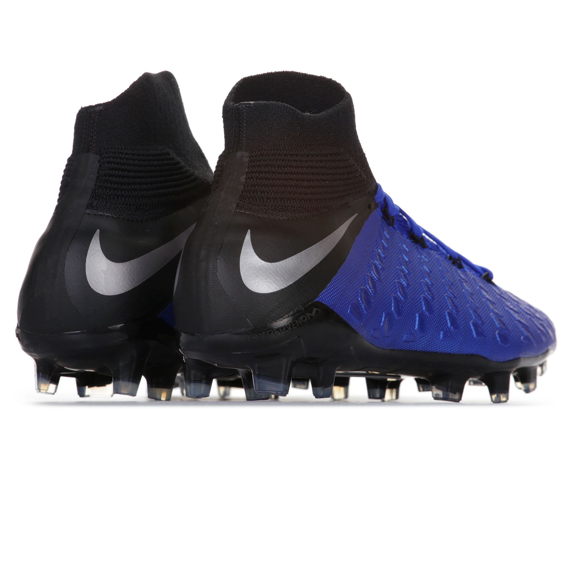Botas de Fútbol Hypervenom Phantom III Elite DFC FG Junior Azul Negro Botas de Fútbol Hypervenom Phantom III Elite DFC FG Junior Azul Negro - Fútbol Factory