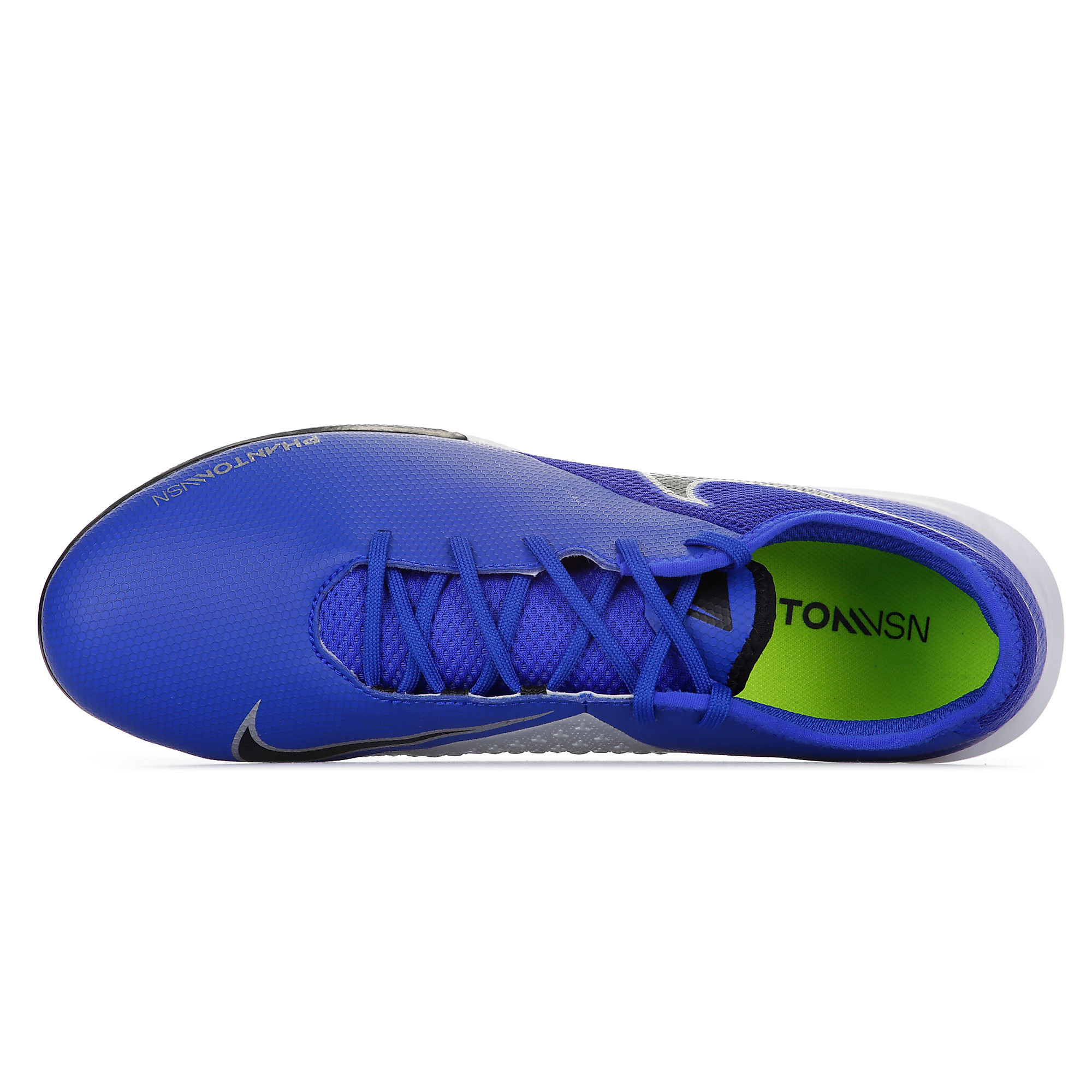 Zapatillas de Fútbol Sala Phantom Vision Academy IC Azul Plata - Fútbol Factory