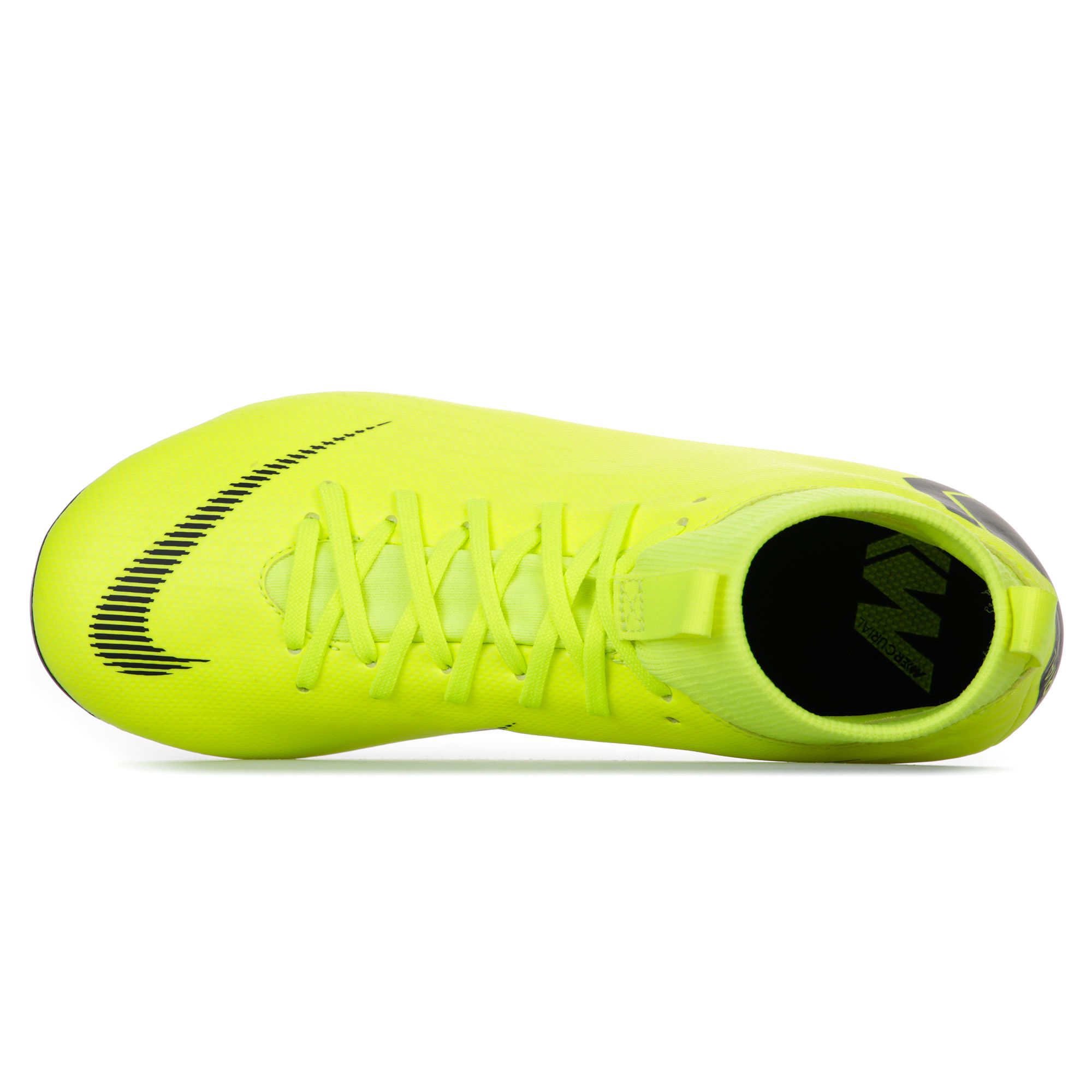 Botas de Fútbol Mercurial Superfly VI Academy MG Junior Amarillo Fluor - Fútbol Factory