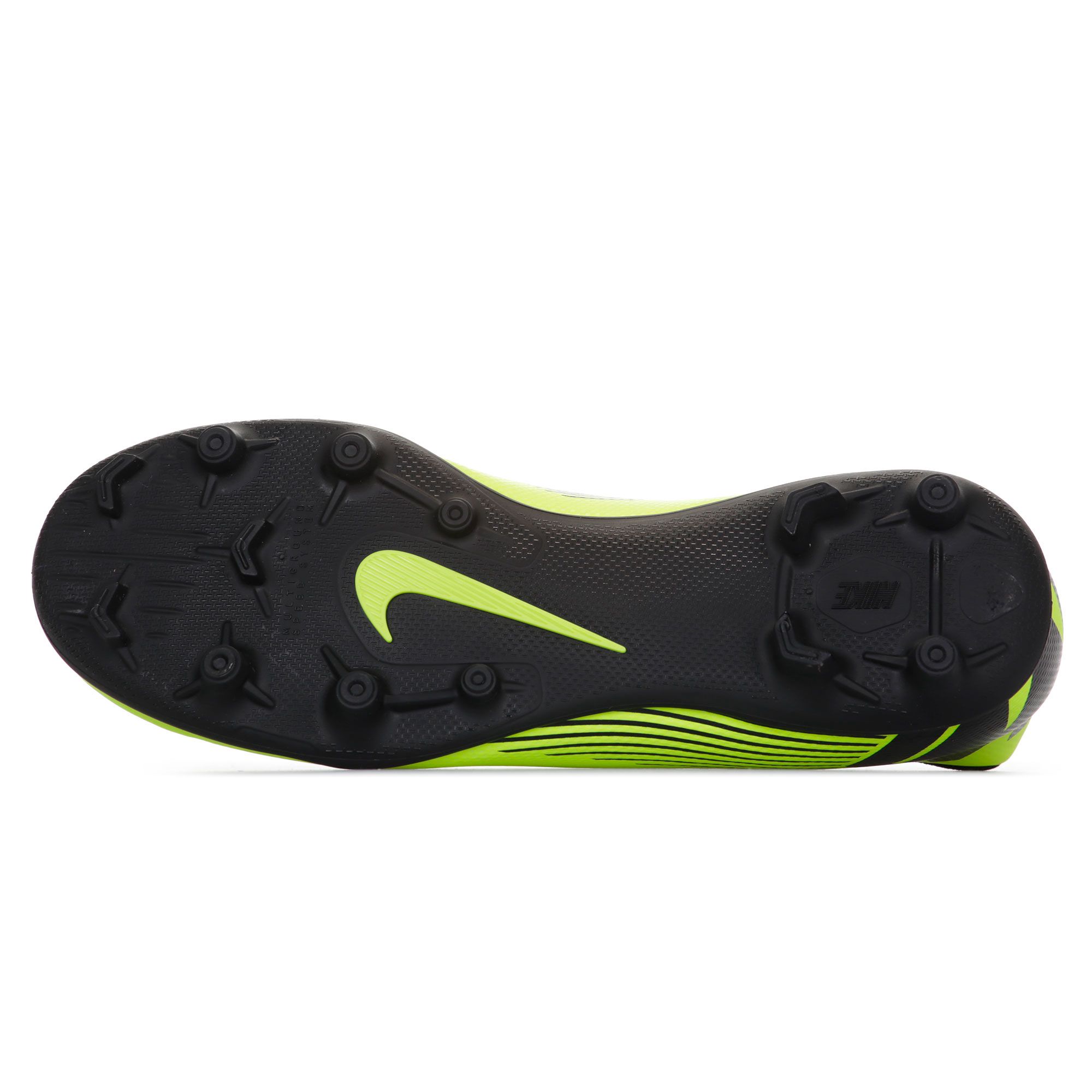 Botas de Fútbol Mercurial Vapor XII Club MG Junior Amarillo Fluor - Fútbol Factory