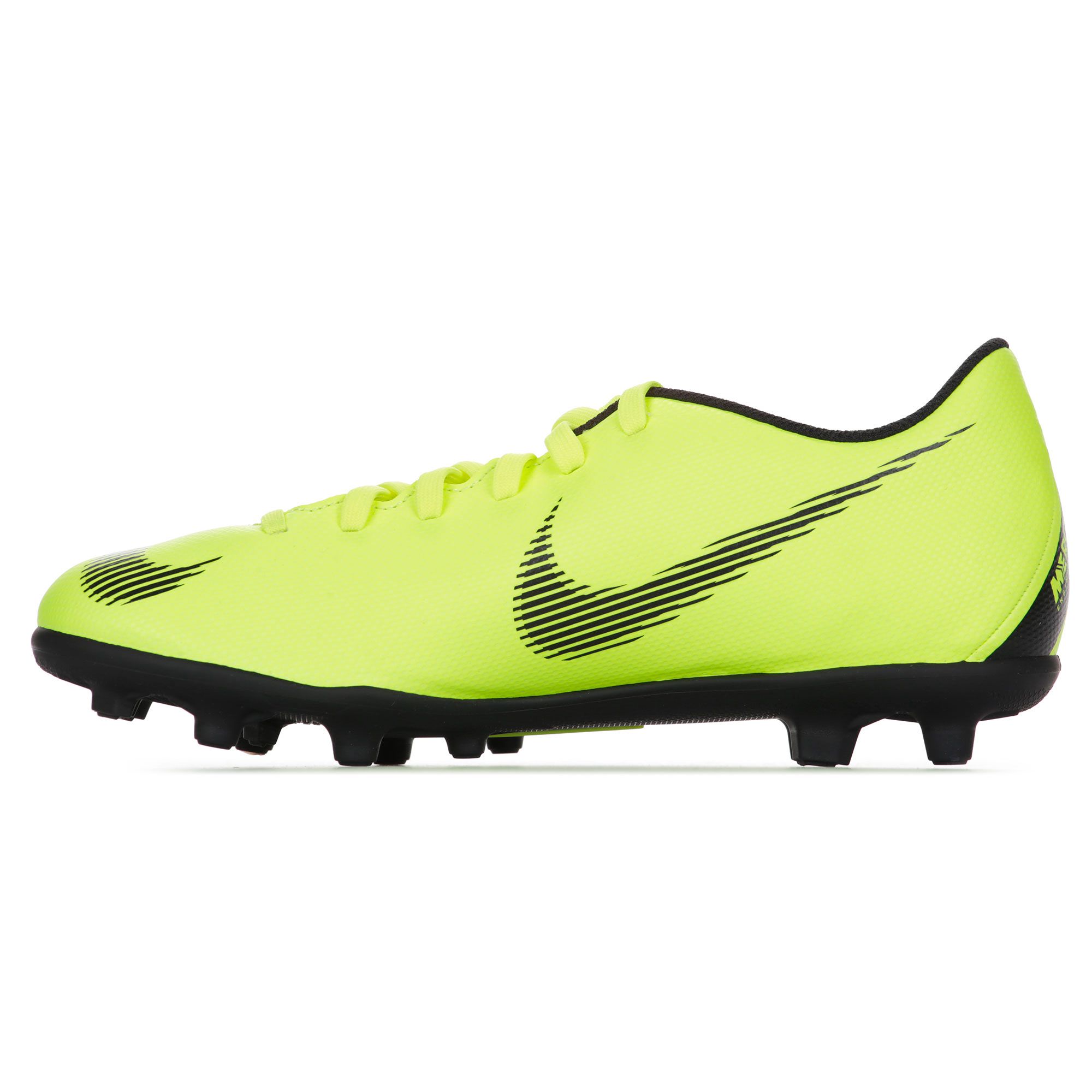 Botas de Fútbol Mercurial Vapor XII Club MG Junior Amarillo Fluor - Fútbol Factory